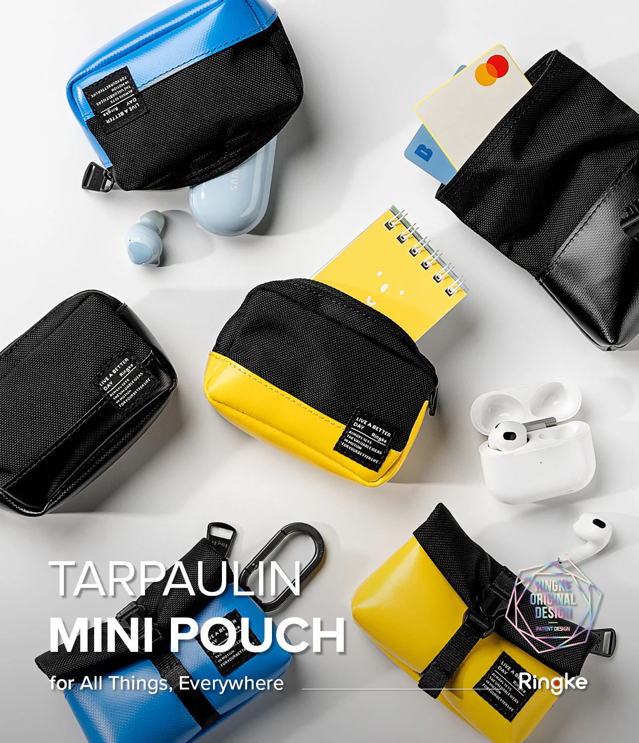 Mini Pouch Tarpaulin | Roll Top - Image 15