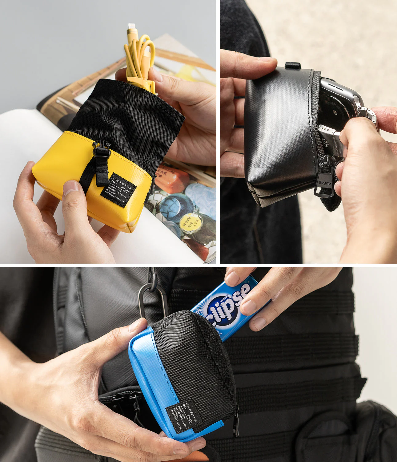 Mini Pouch Tarpaulin | Roll Top - Image 20