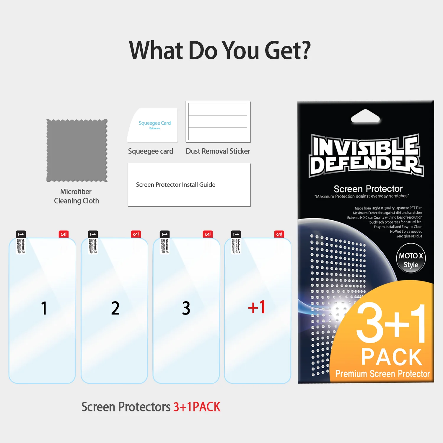 Moto X Pure/Style 2015 Screen Protector | Film - Image 8