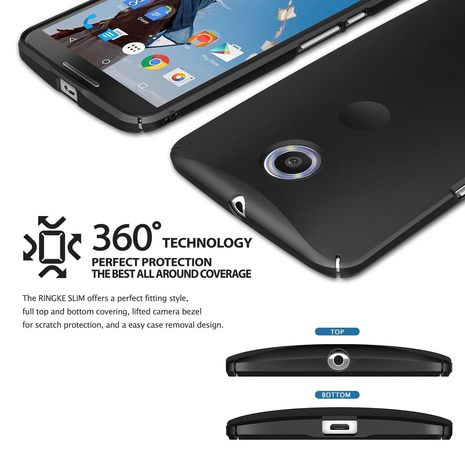 Google Nexus 6 Case | Slim - Image 4