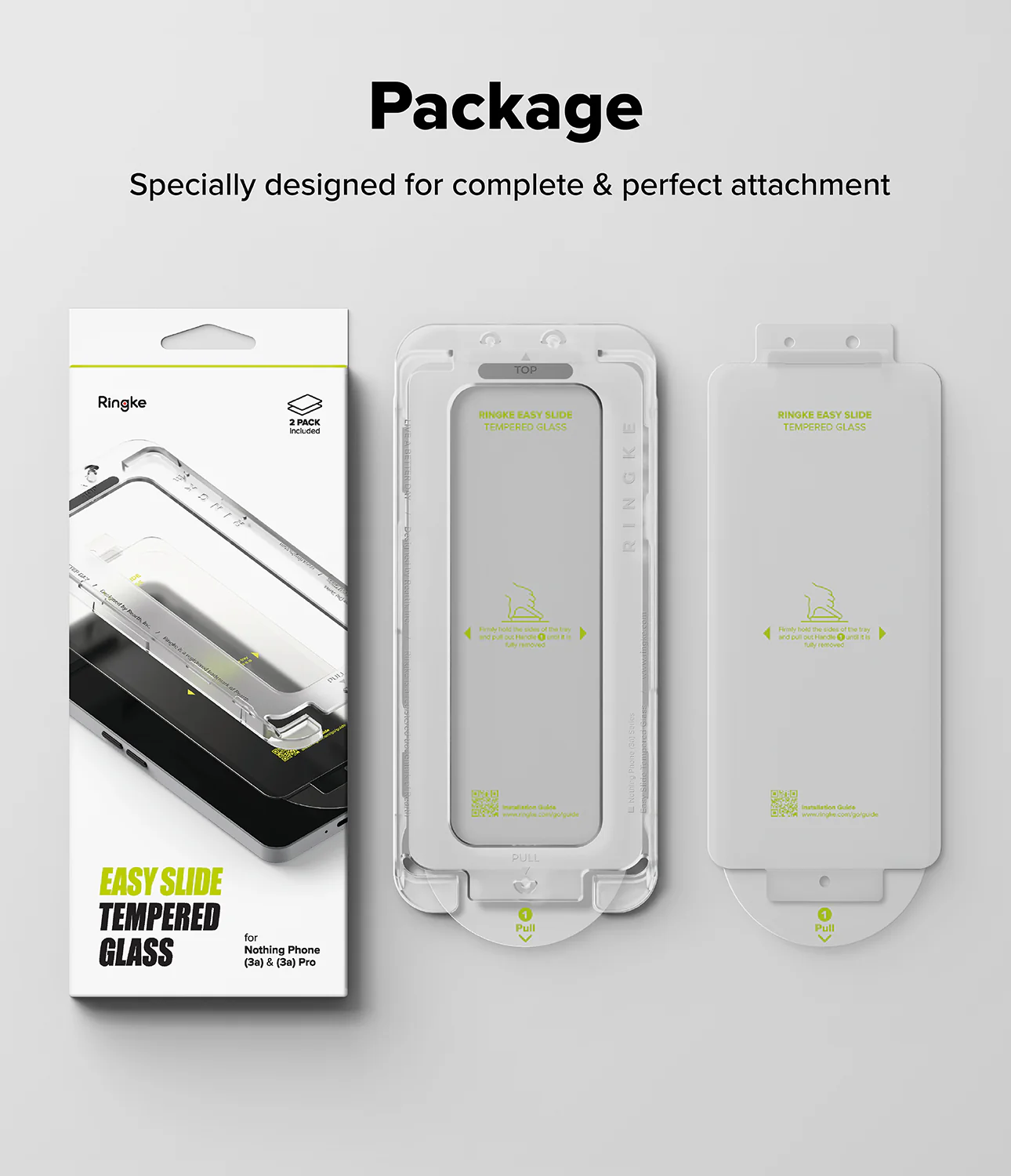 Nothing Phone (3a) / (3a) Pro Screen Protector | Easy Slide Tempered Glass - Image 13