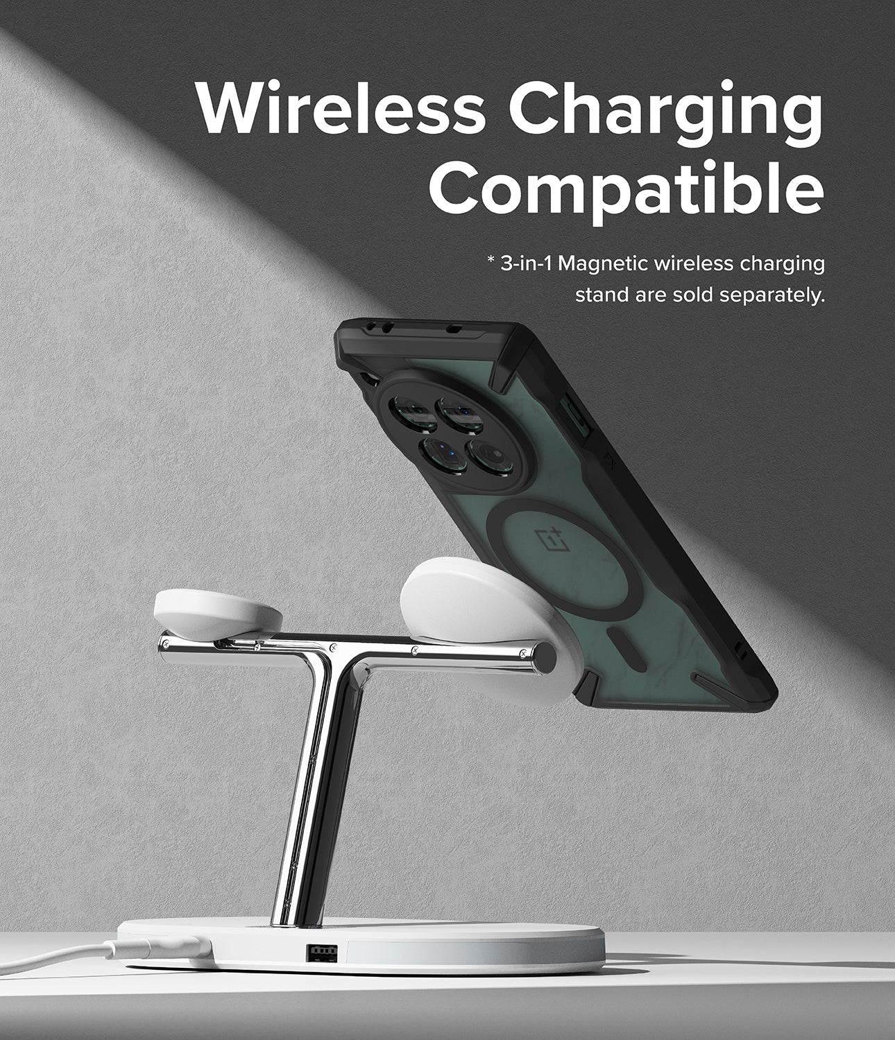 OnePlus 12 Case | Fusion-X Magnetic Matte Black - Image 11