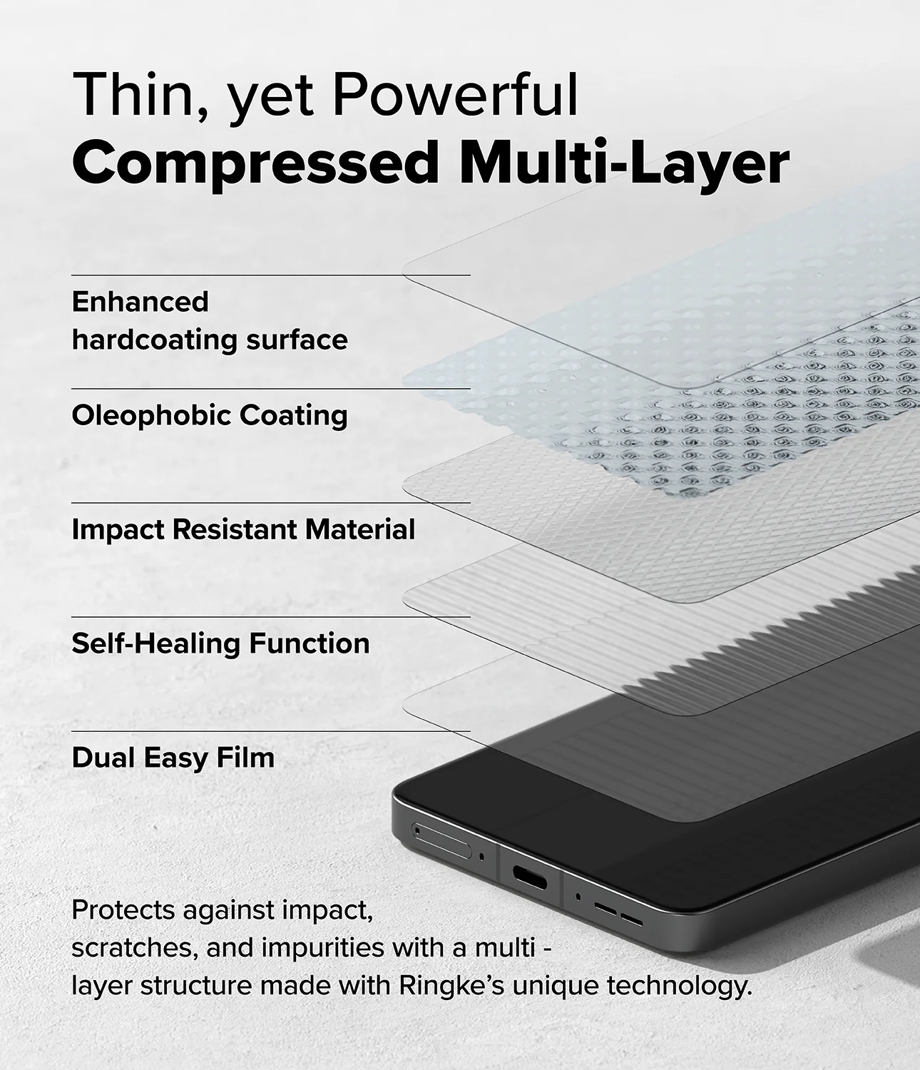 OnePlus 13R Screen Protector | Dual Easy Film - Image 11