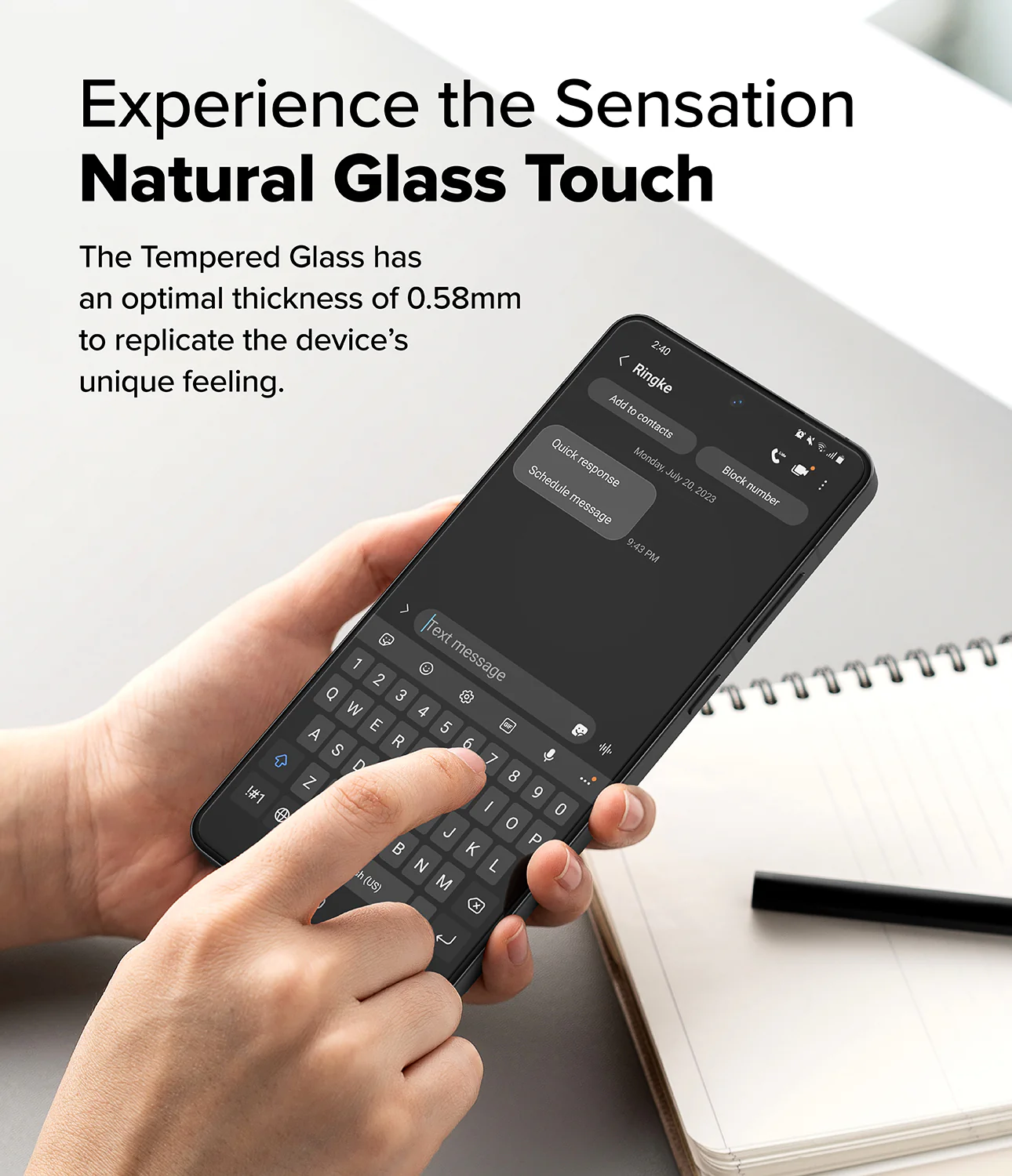 OnePlus 13R Screen Protector | Tempered Glass - Image 8