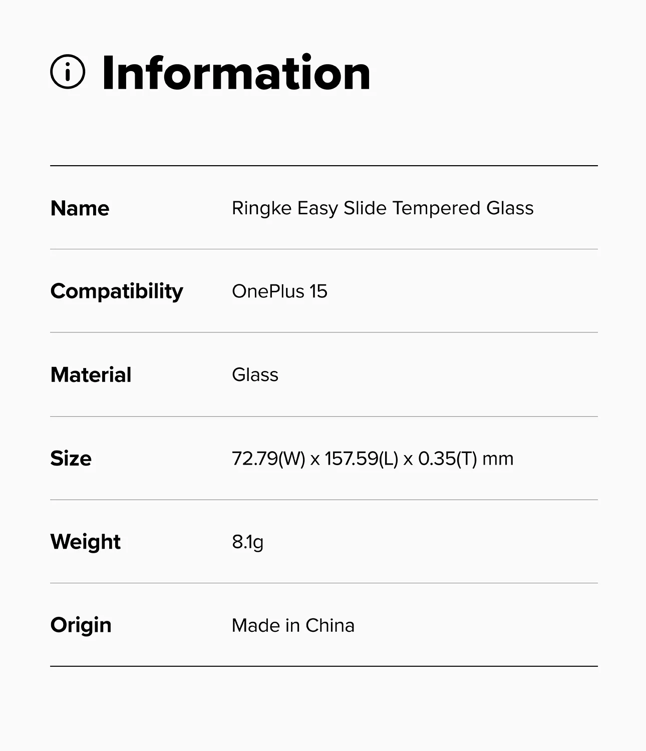 OnePlus 15 Screen Protector | Easy Slide Tempered Glass (2P) - Image 18