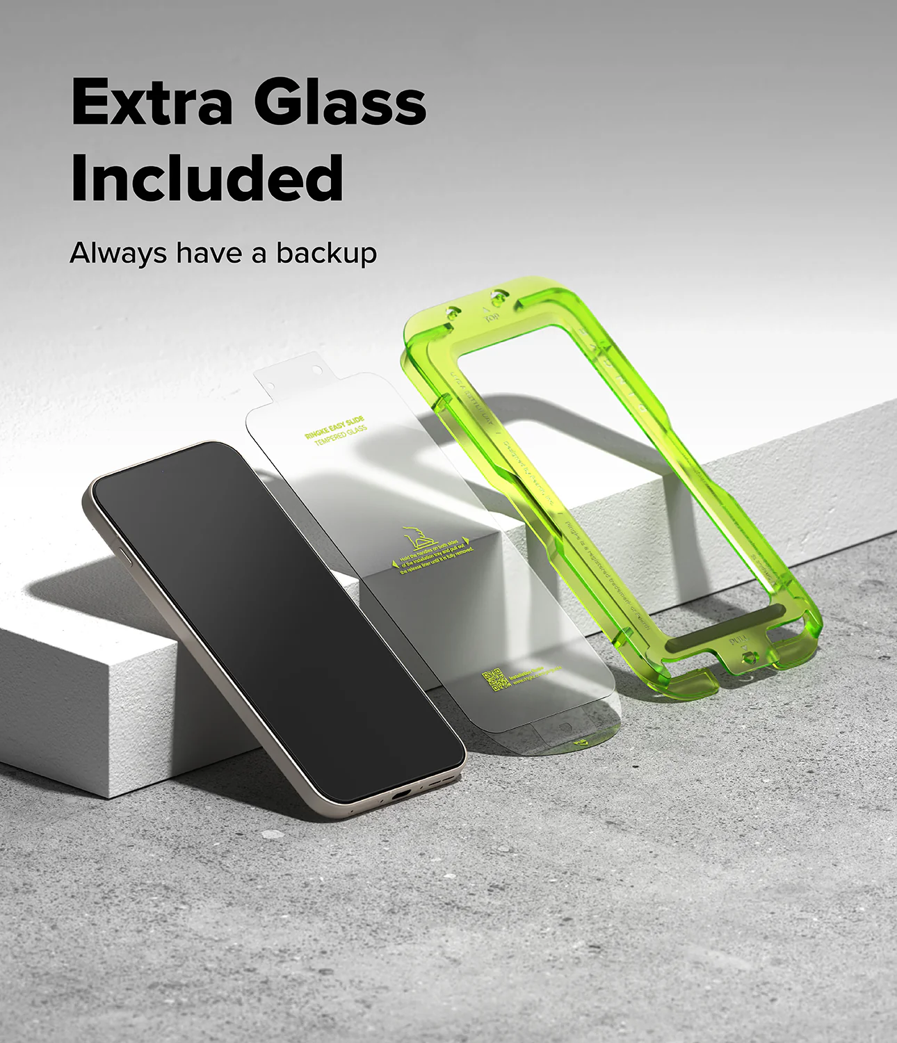 OnePlus 15 Screen Protector | Easy Slide Tempered Glass (2P) - Image 6