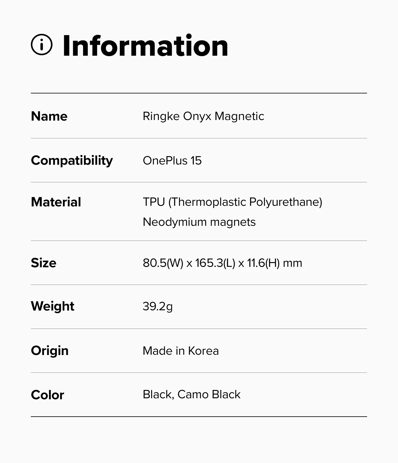 OnePlus 15 Case | Onyx Magnetic - Image 24