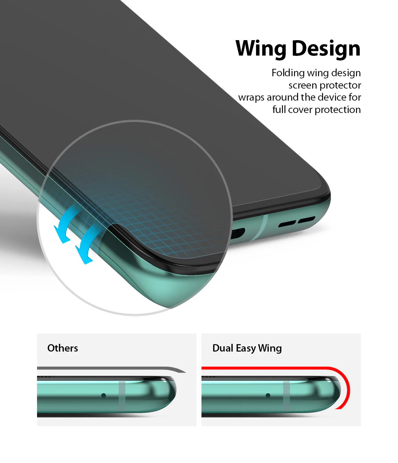 OnePlus 8T / 8T Plus 5G Screen Protector | Dual Easy Film - Image 4
