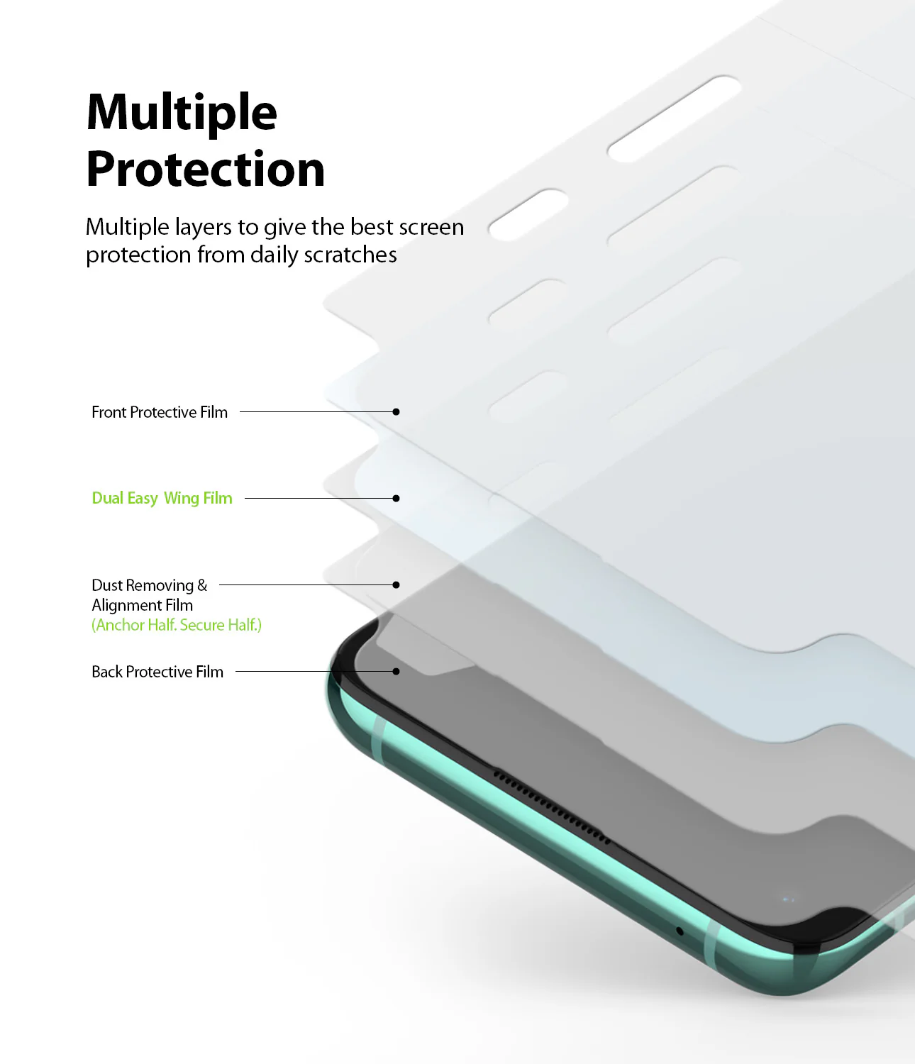 OnePlus 8T / 8T Plus 5G Screen Protector | Dual Easy Film - Image 8