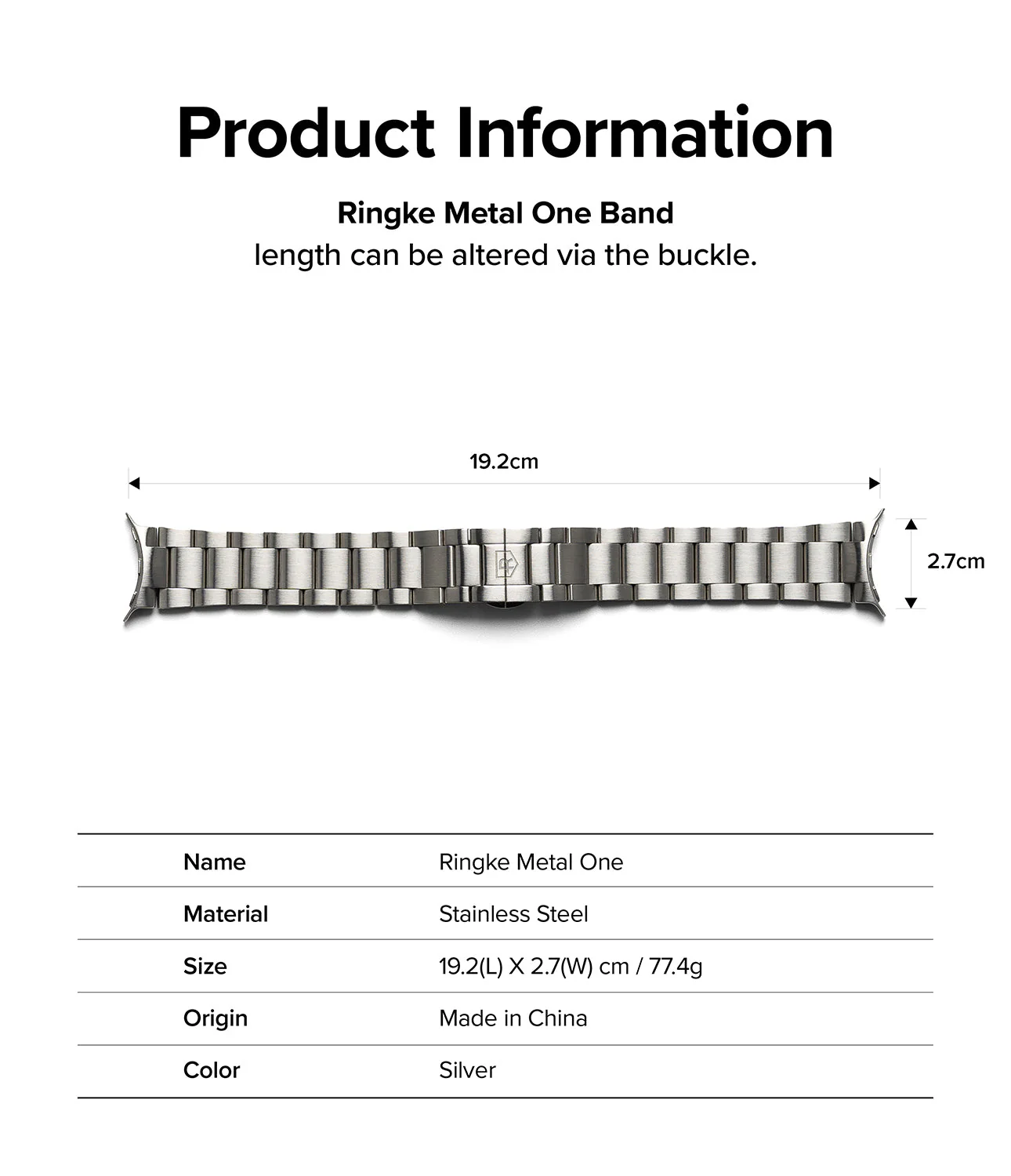 Google Pixel Watch | Metal One Band - Image 25