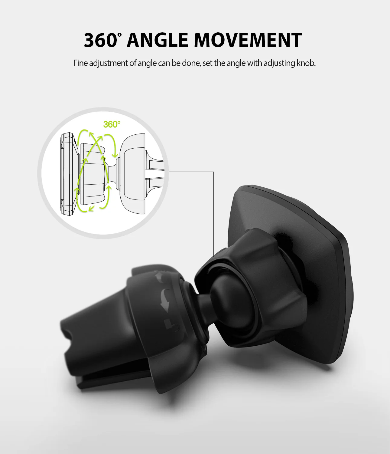 Power Clip Air Vent Car Mount [2 in 1] - Image 11