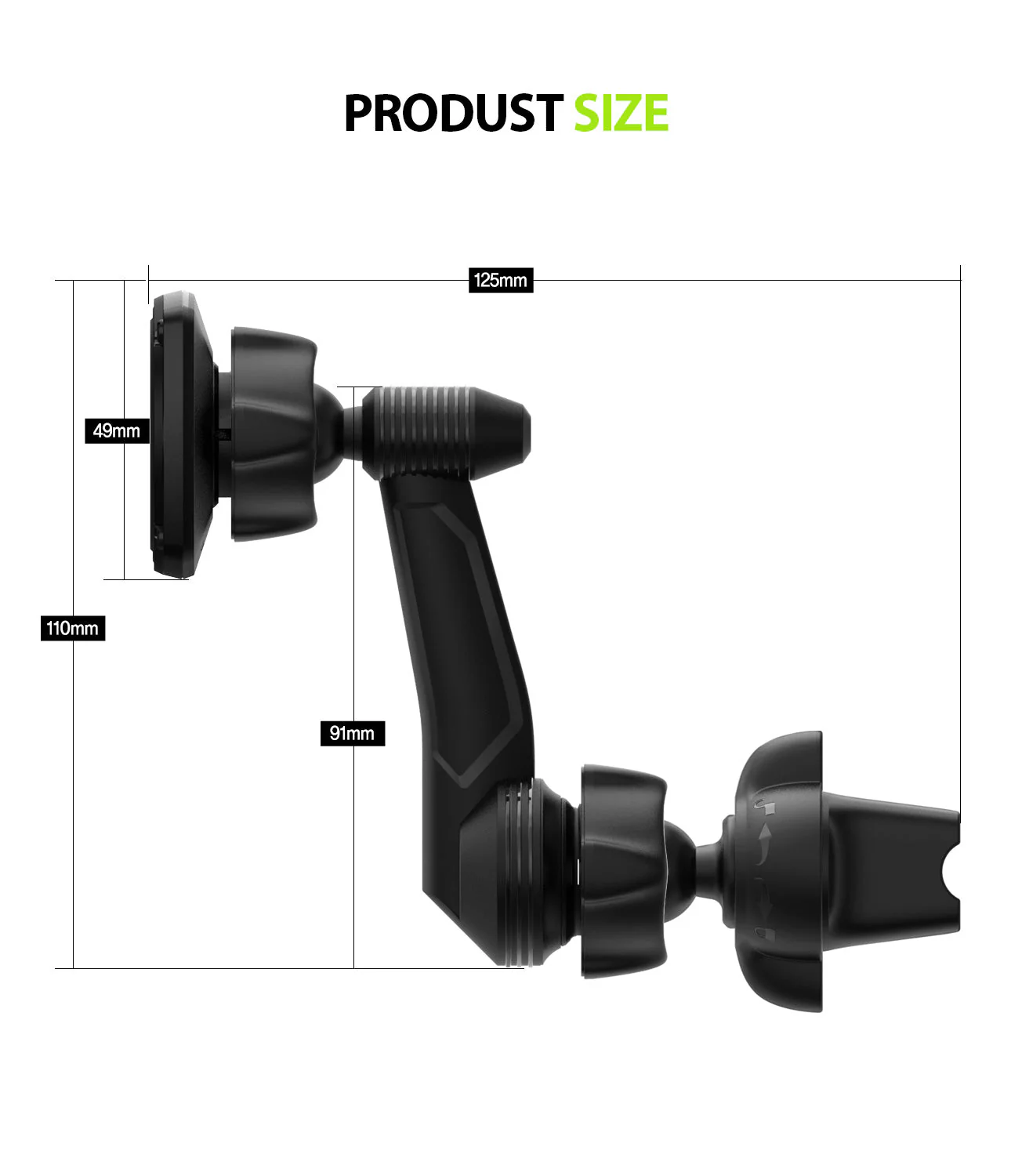 Power Clip Wing Car Mount - Image 11