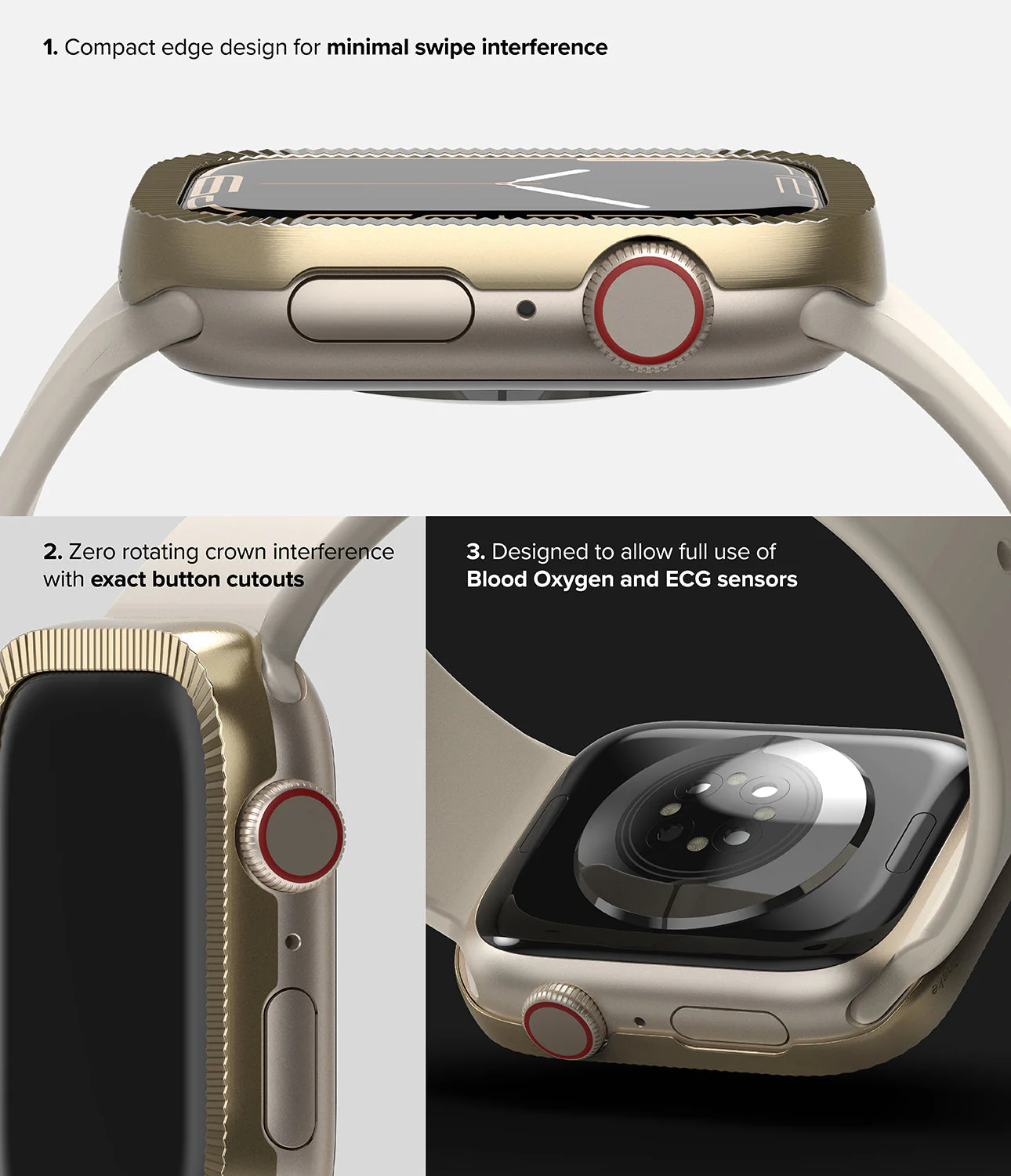 Apple Watch 9 / 8 / 7 (41mm) | Bezel Styling Premium - Image 51