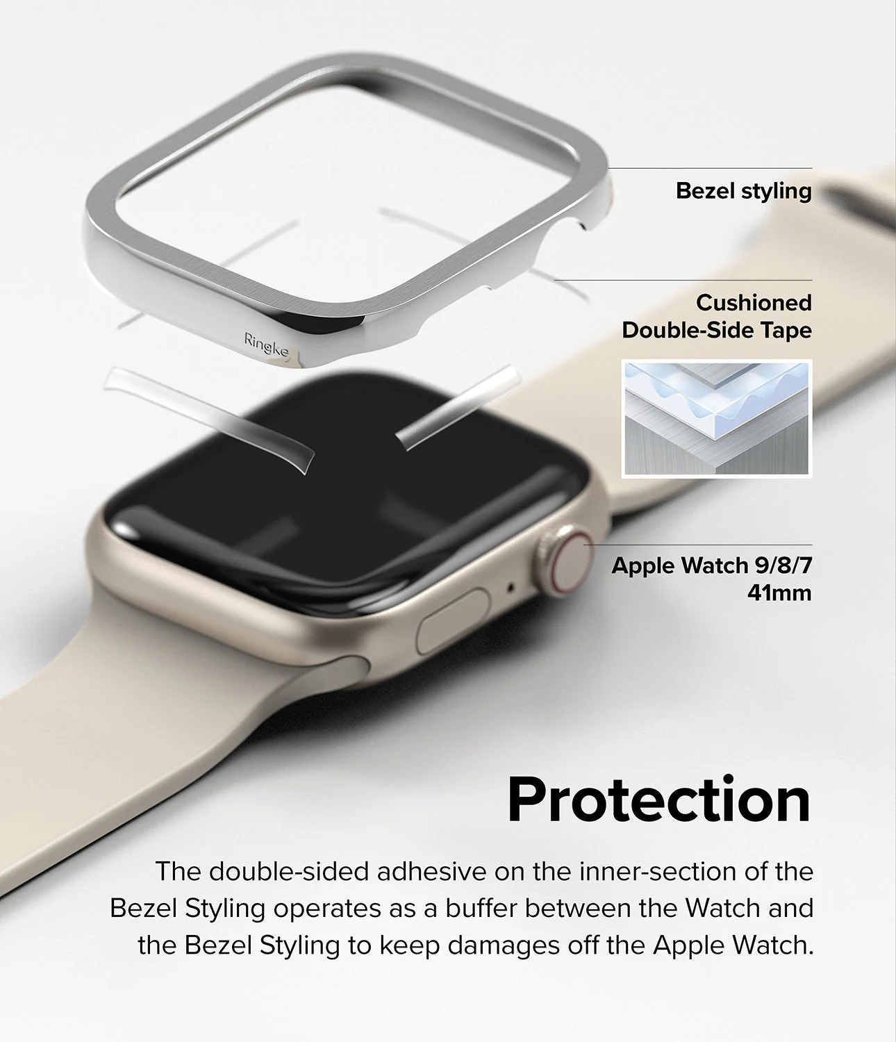 Apple Watch 9 / 8 / 7 (41mm) | Bezel Styling Premium - Image 64