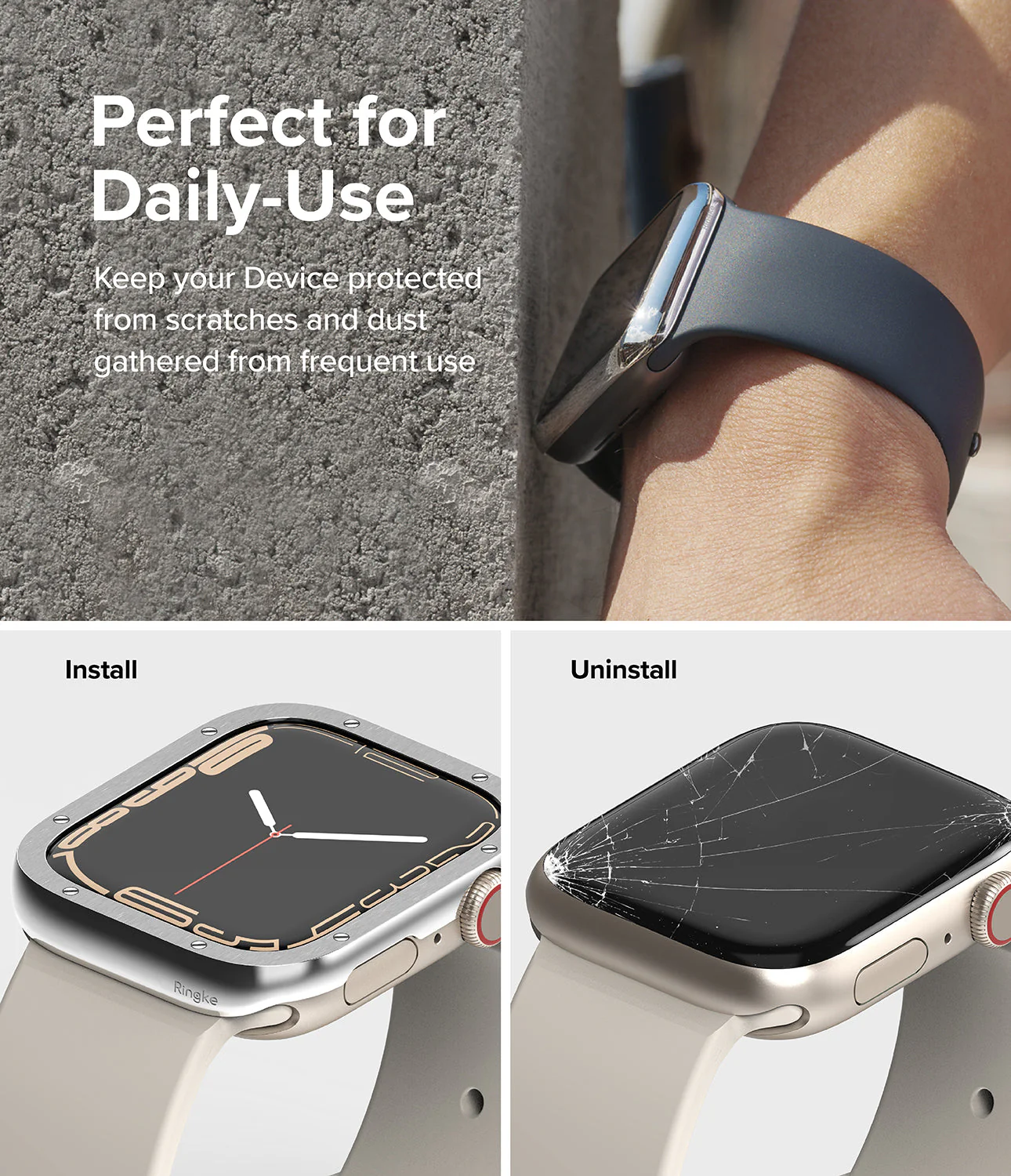 Apple Watch 9 / 8 / 7 (41mm) | Bezel Styling Premium - Image 7