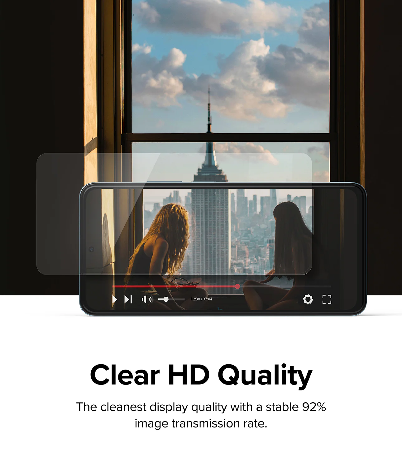 Redmi Note 11 Pro Plus Screen Protector | Invisible Defender Glass [2P] - Image 3