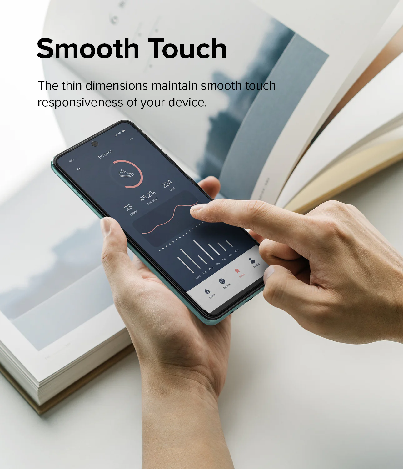 Redmi Note 11T 5G / Poco M4 Pro 5G Screen Protector | Invisible Defender - Image 6