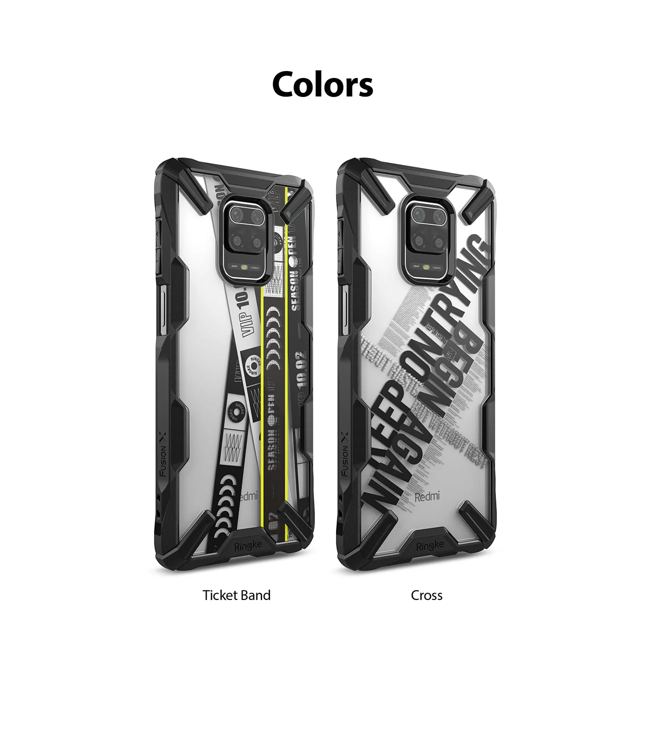Redmi Note 9 Pro / 9 Pro Max Case | Fusion-X Design 01. Ticket Band - Image 10