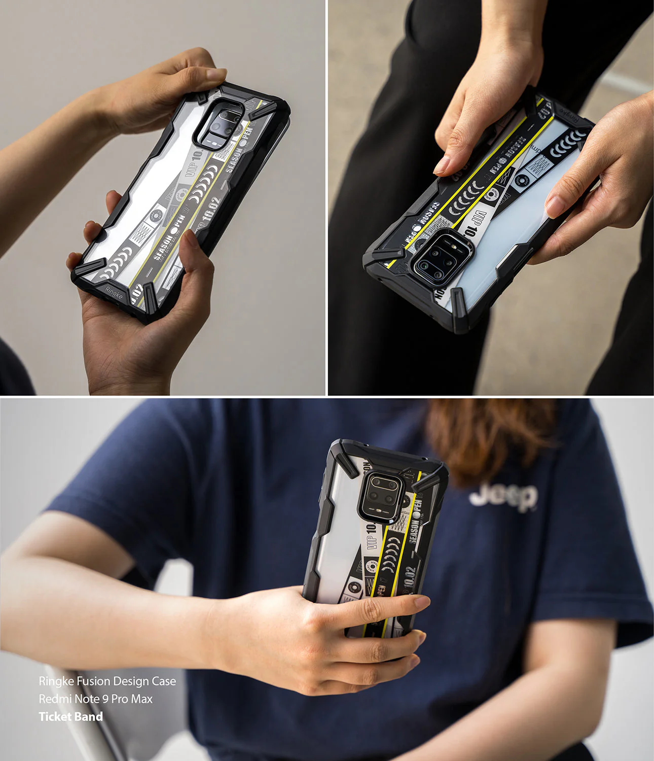 Redmi Note 9 Pro / 9 Pro Max Case | Fusion-X Design 01. Ticket Band - Image 9