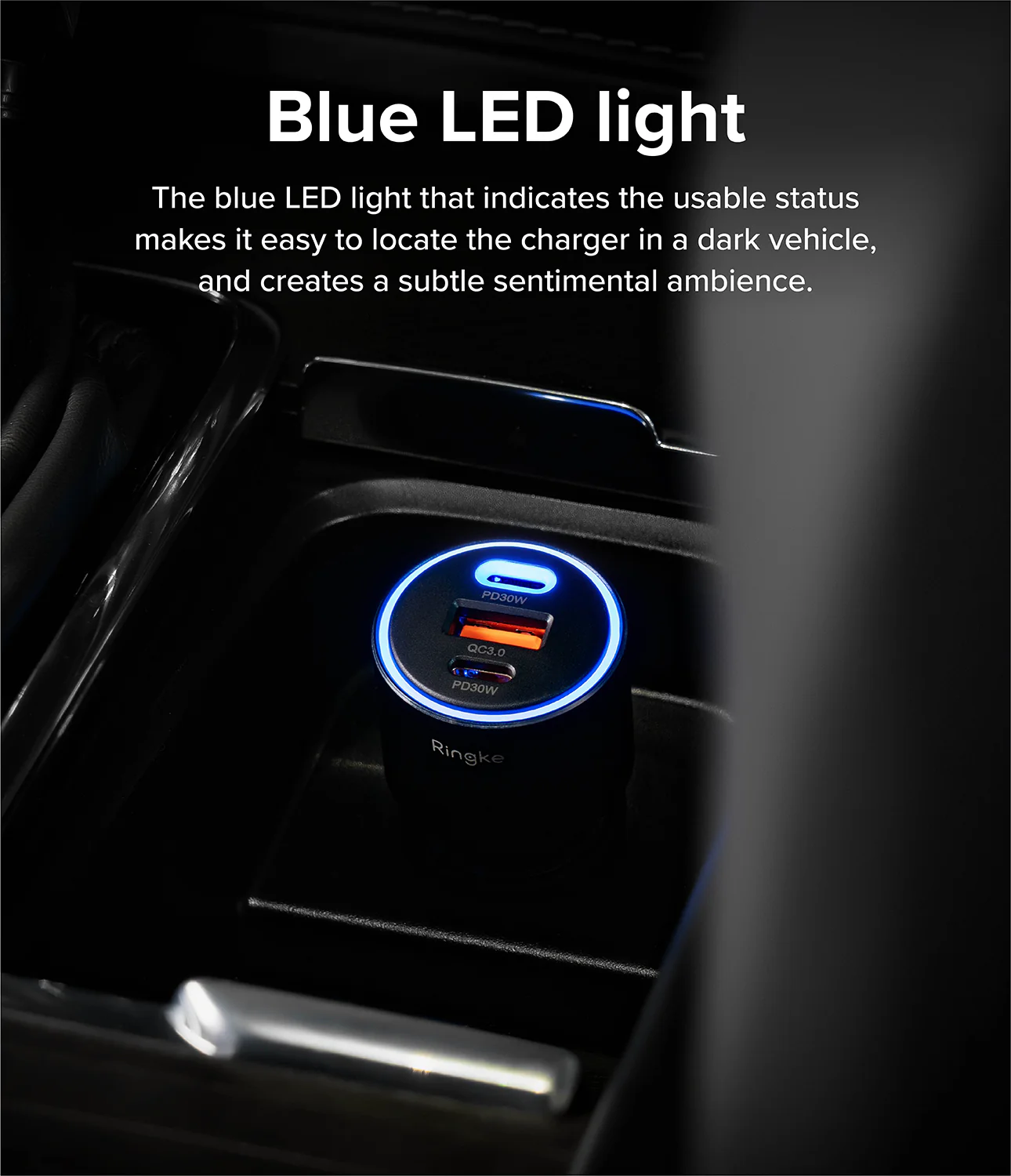 Ringke 3-Port Car Fast Charger - Image 12