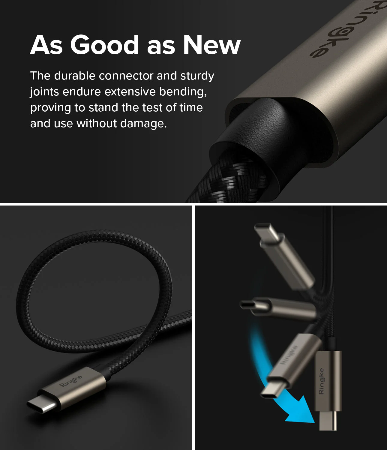 Ringke 90 Degree Cable USB 3.2 Gen 2x2 USB-C - Image 34