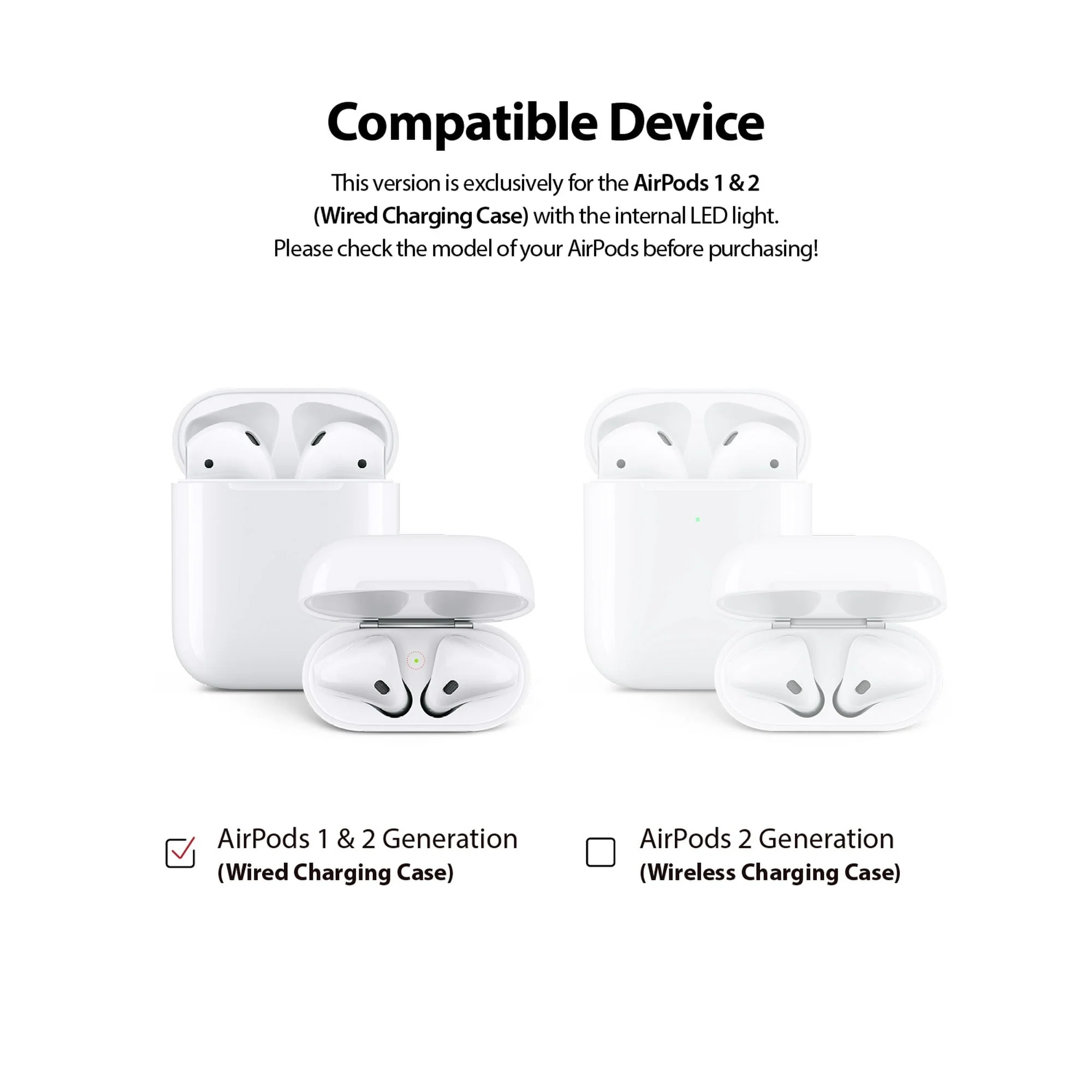 Ringke Airpods 2 / 1 Dust Guard Sticker - Image 24