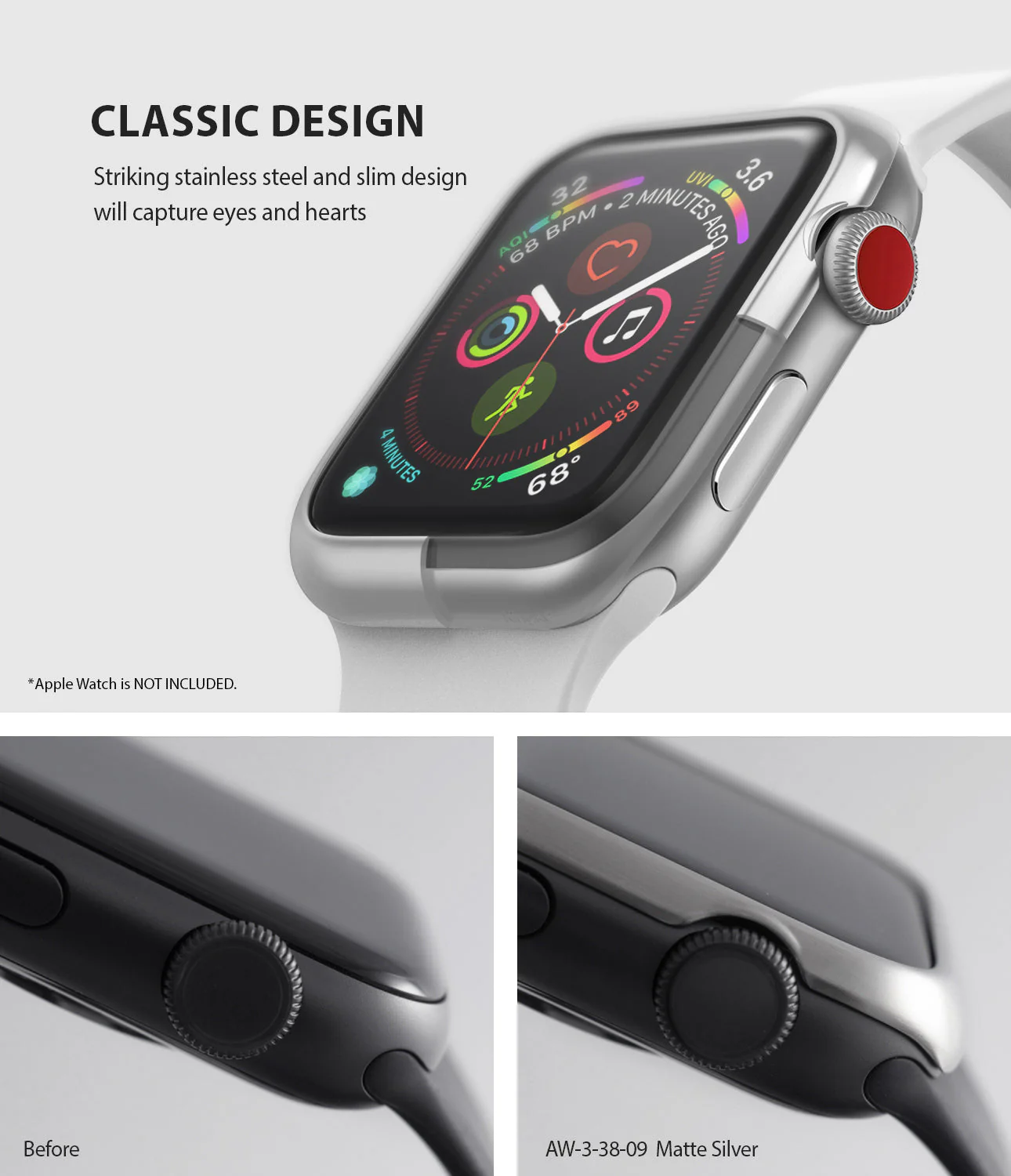 Apple Watch Series 3 / 2 / 1 (38mm) | Bezel Styling - Image 122