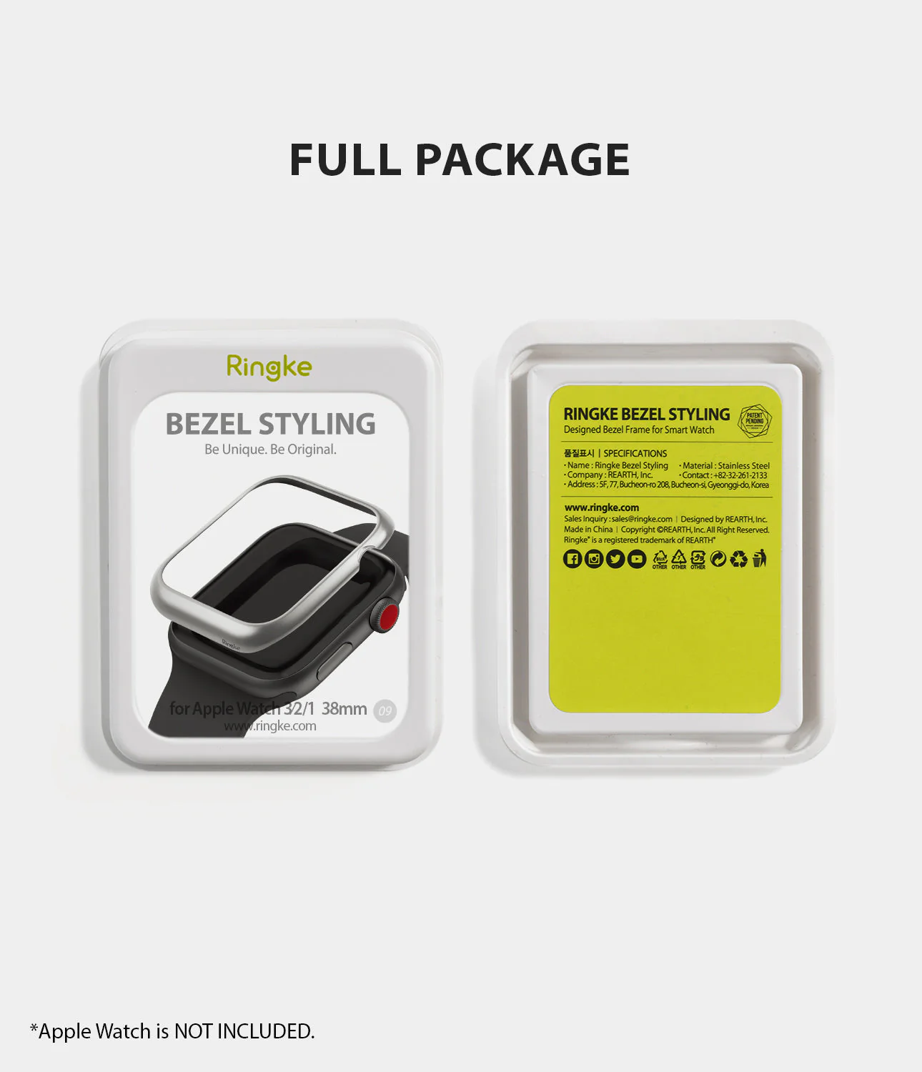 Apple Watch Series 3 / 2 / 1 (38mm) | Bezel Styling - Image 130
