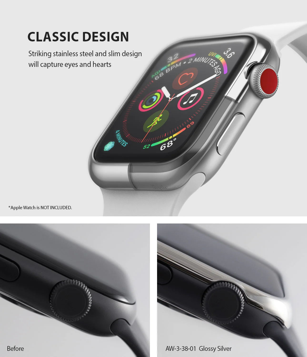 Apple Watch Series 3 / 2 / 1 (38mm) | Bezel Styling - Image 18