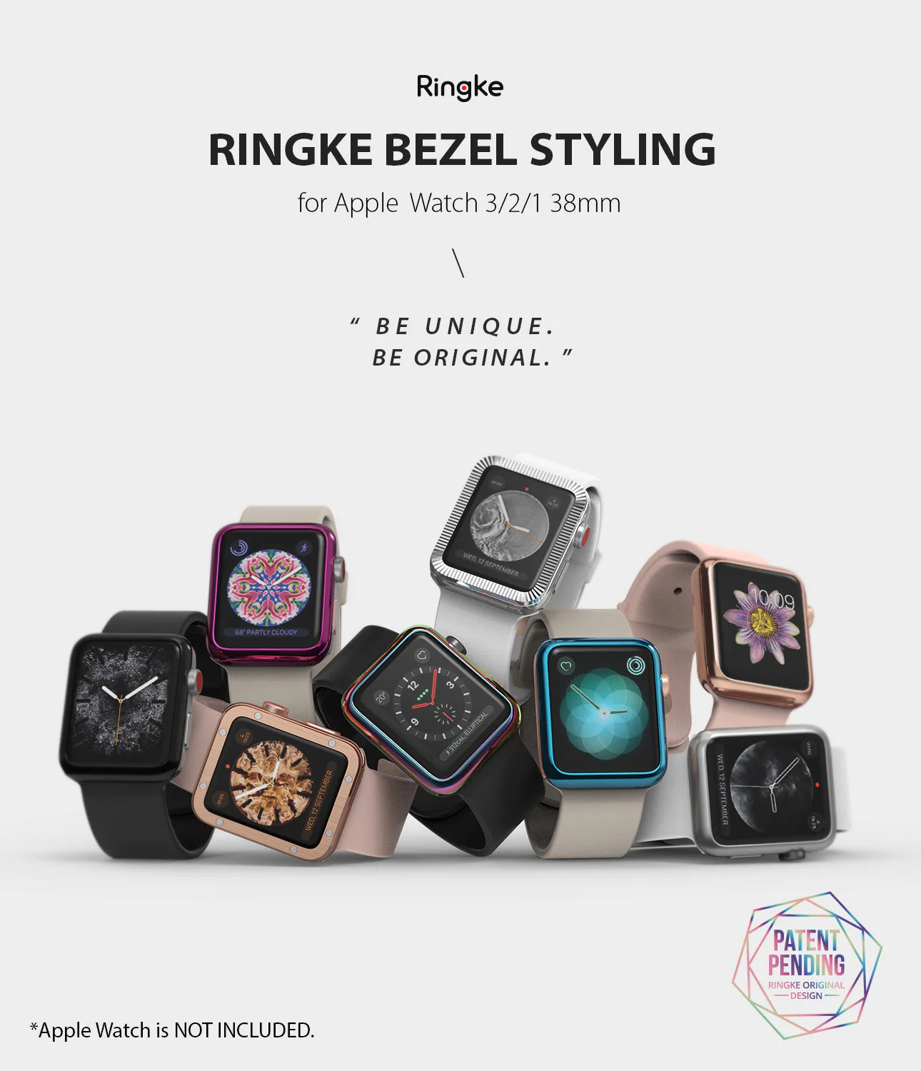 Apple Watch Series 3 / 2 / 1 (38mm) | Bezel Styling - Image 41