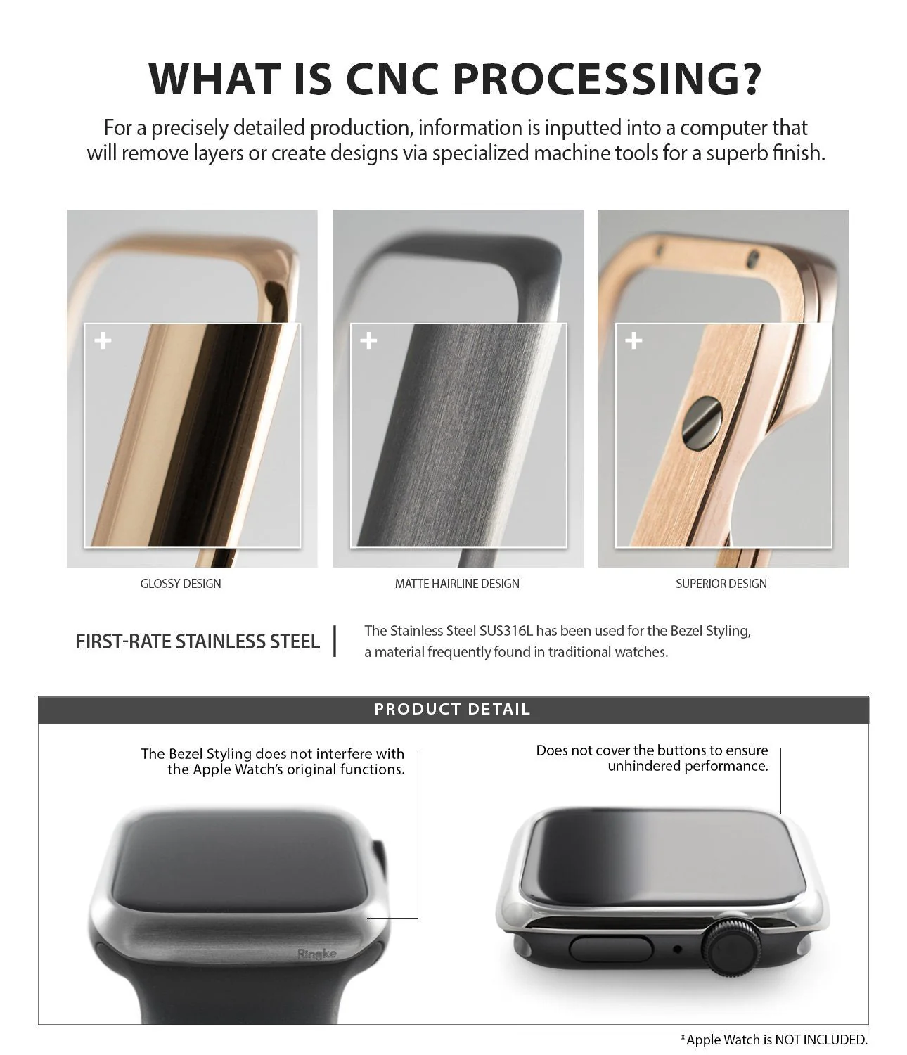 Apple Watch Series 6 / 5 / 4 / SE (40mm) | Bezel Styling - Image 33