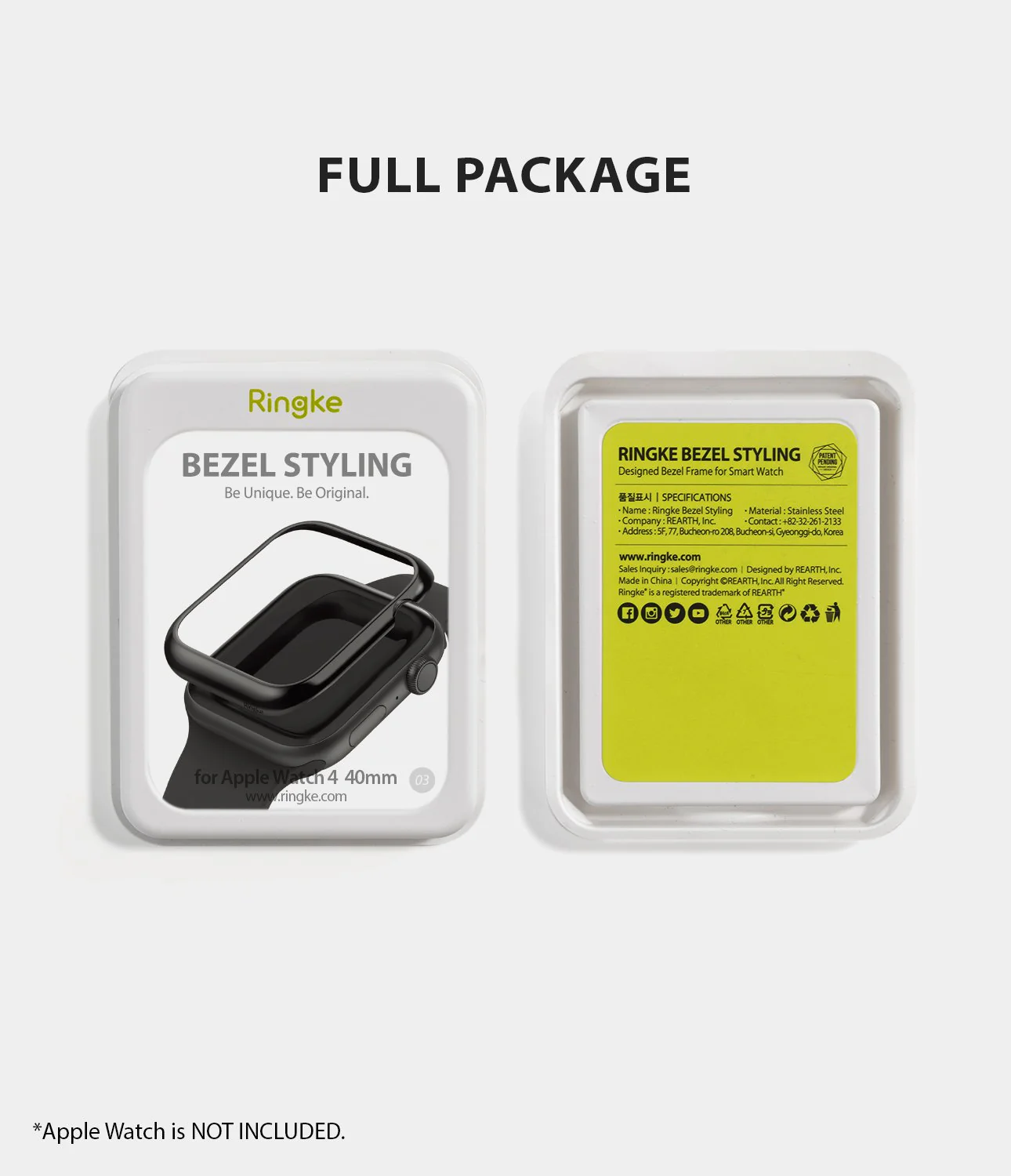 Apple Watch Series 6 / 5 / 4 / SE (40mm) | Bezel Styling - Image 39