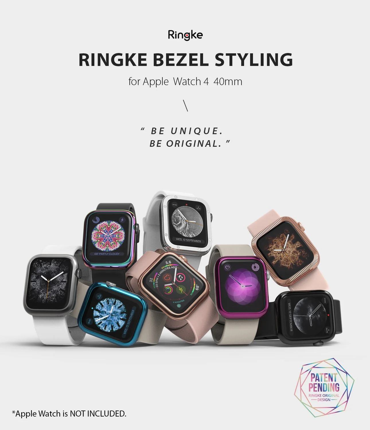 Apple Watch Series 6 / 5 / 4 / SE (40mm) | Bezel Styling - Image 54
