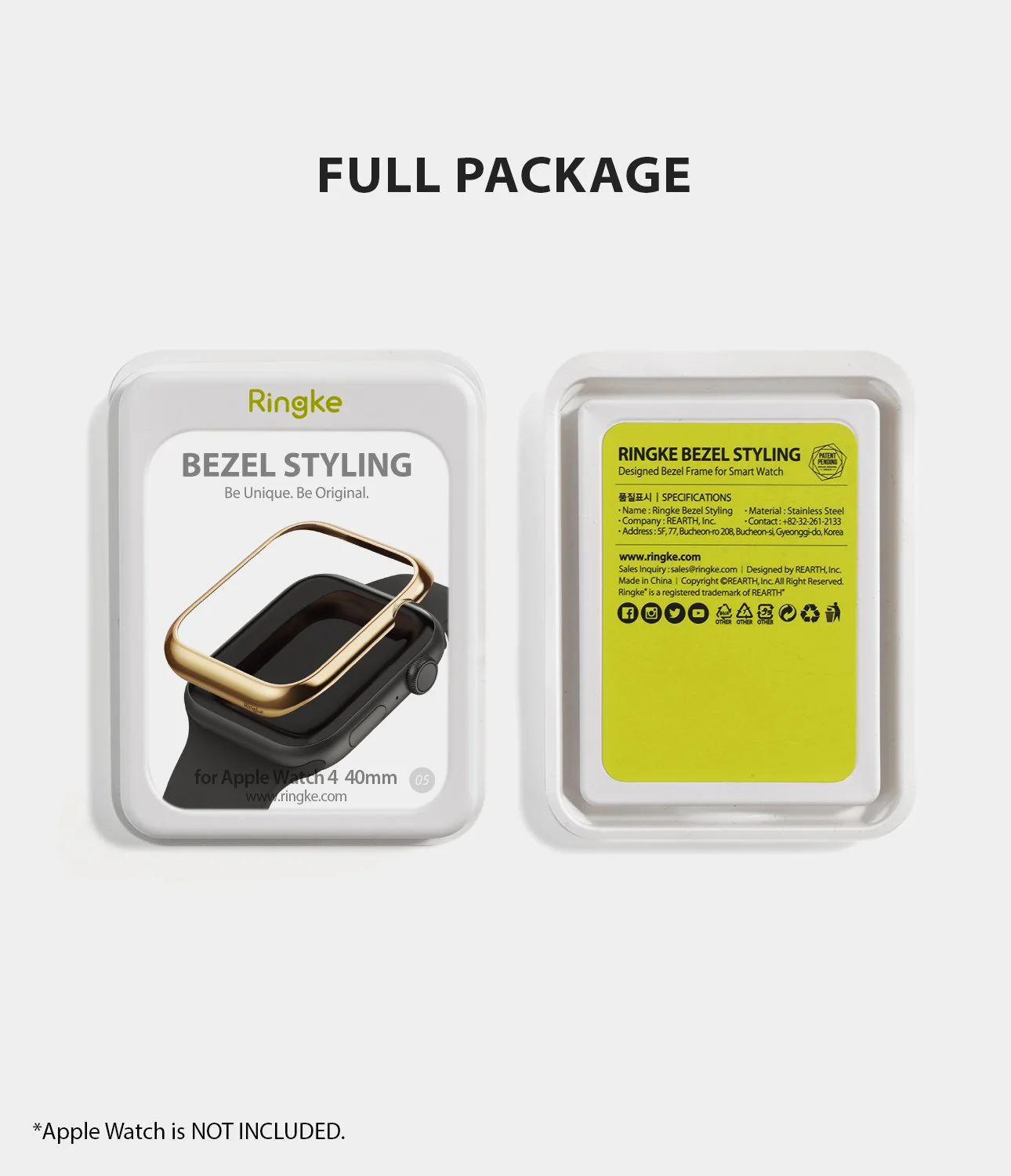 Apple Watch Series 6 / 5 / 4 / SE (40mm) | Bezel Styling - Image 65