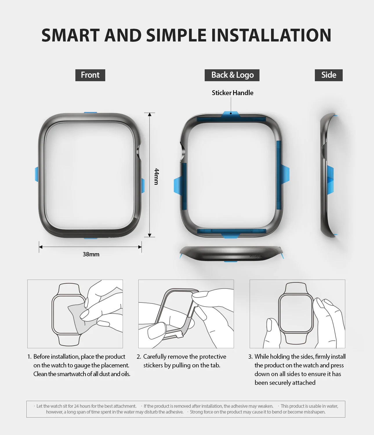 Apple Watch Series 6 / 5 / 4 / SE (44mm) | Bezel Styling - Image 103