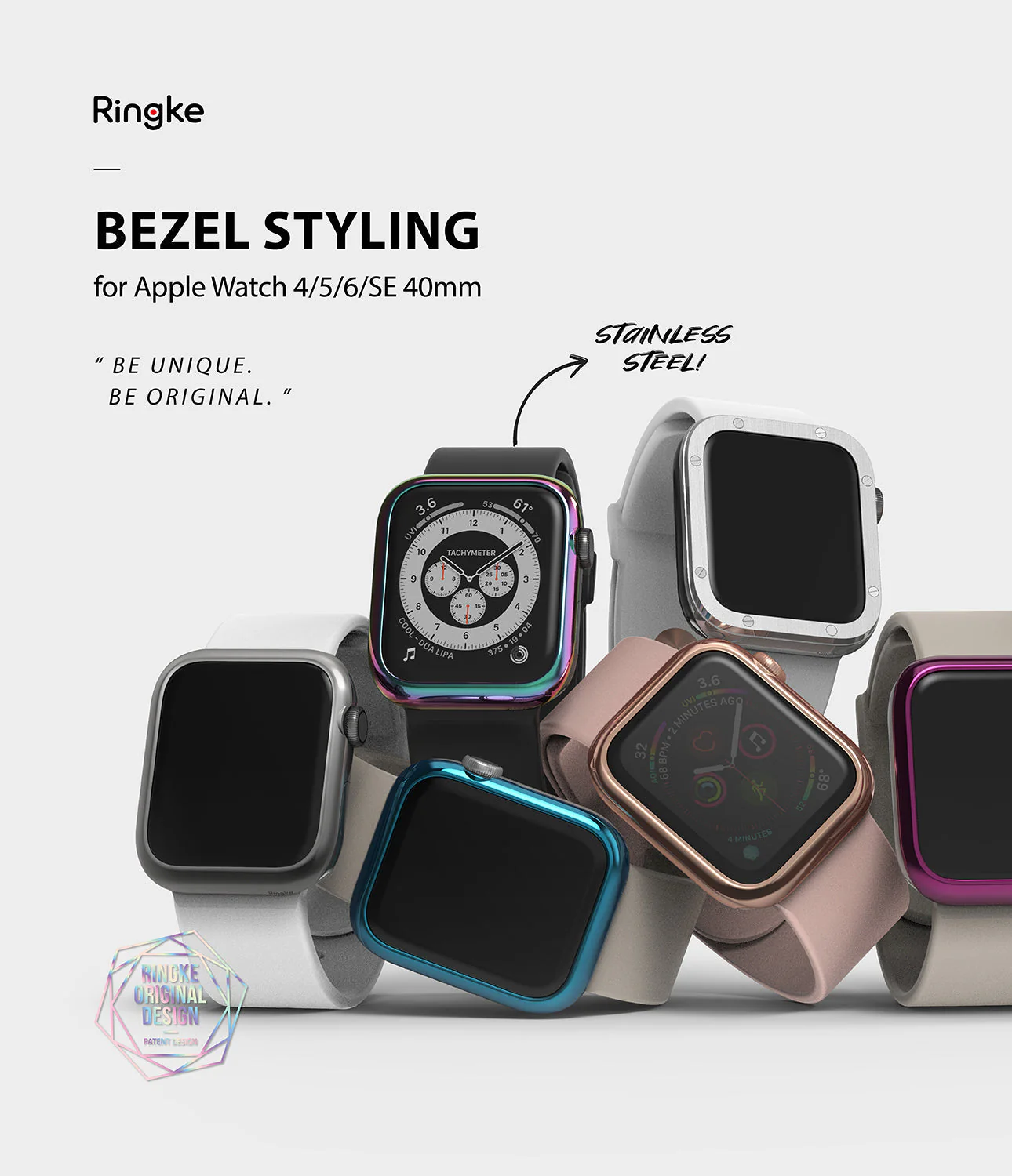 Apple Watch Series 6 / 5 / 4 / SE (44mm) | Bezel Styling - Image 155