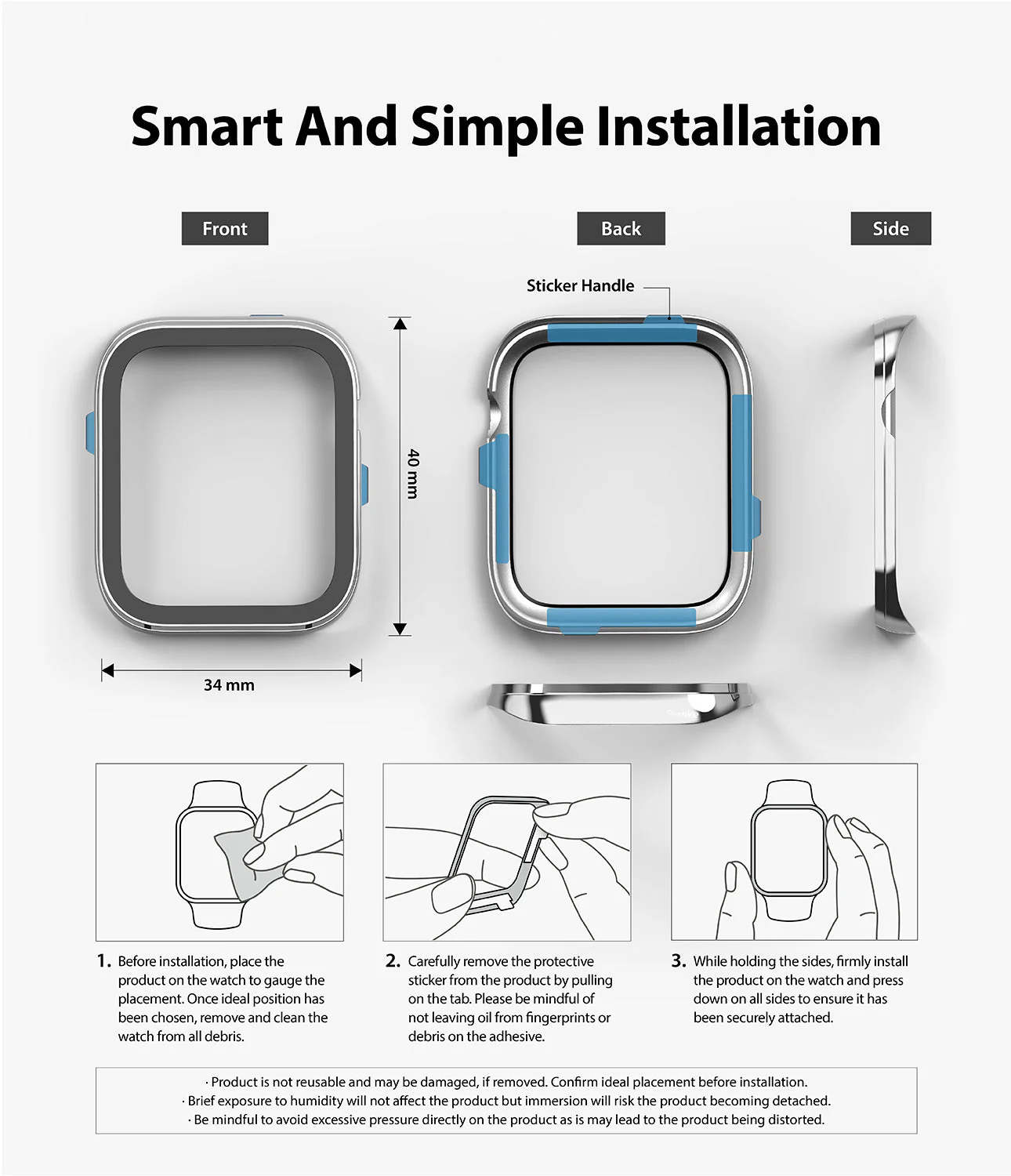 Apple Watch Series 6 / 5 / 4 / SE (44mm) | Bezel Styling - Image 164