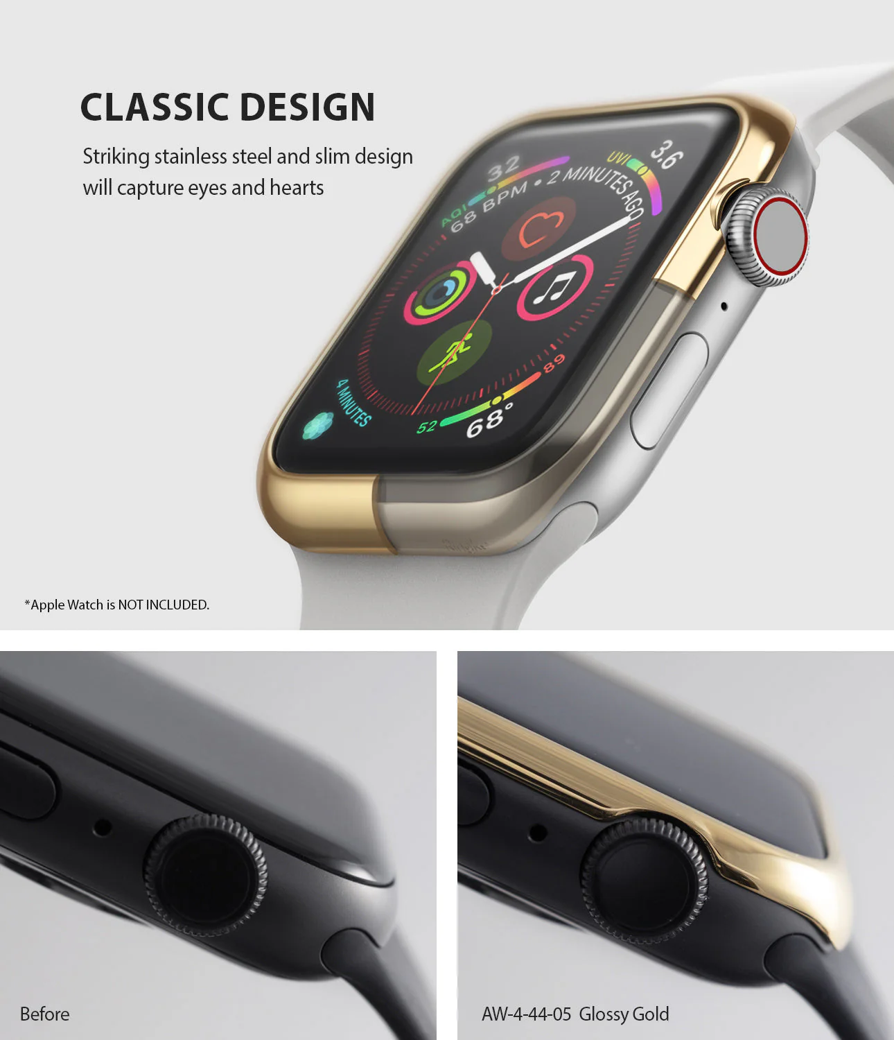 Apple Watch Series 6 / 5 / 4 / SE (44mm) | Bezel Styling - Image 57