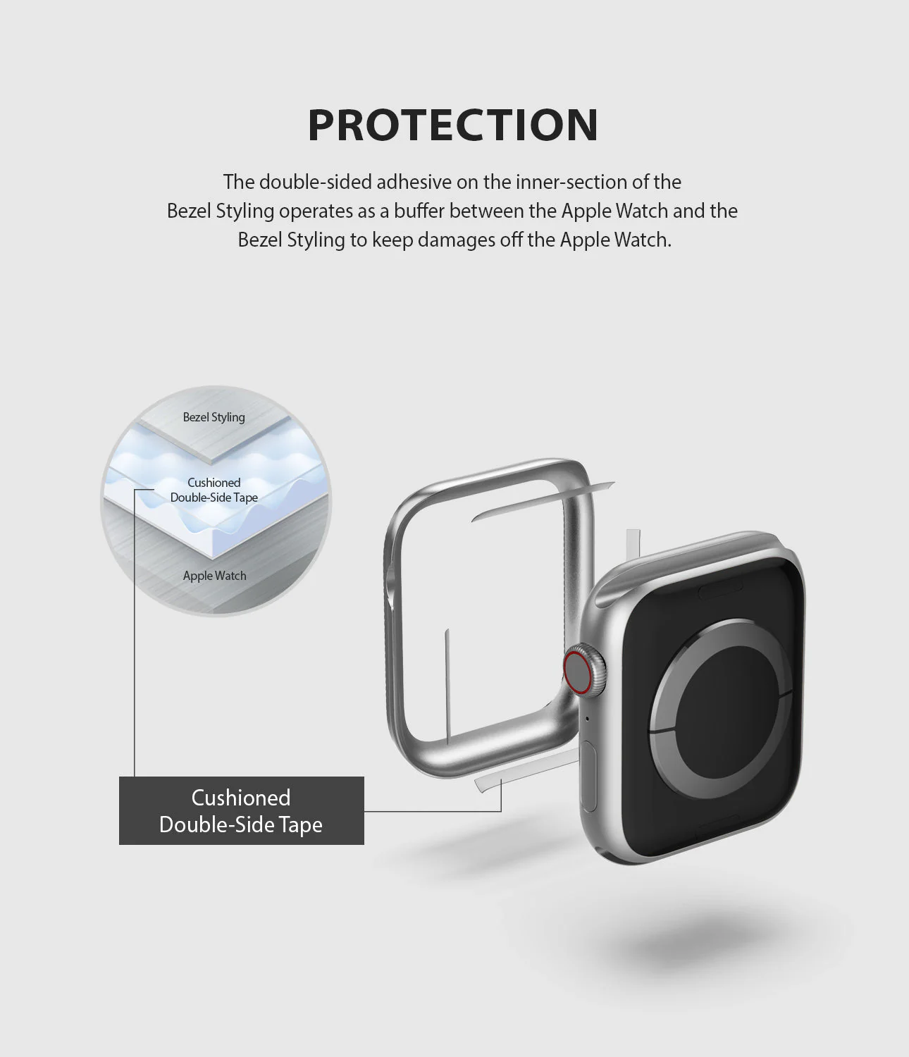 Apple Watch Series 6 / 5 / 4 / SE (44mm) | Premium Bezel Styling O - Image 5