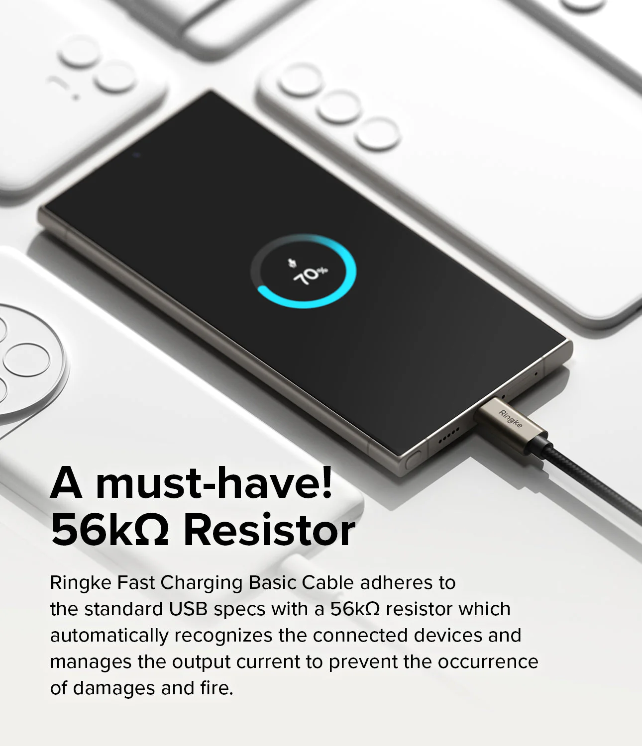Ringke Fast Charging Basic Cable USB-A to USB-C - Image 27