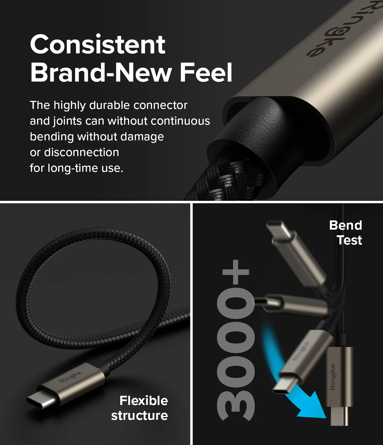Ringke Fast Charging Basic Cable USB-C to USB-C - Image 10