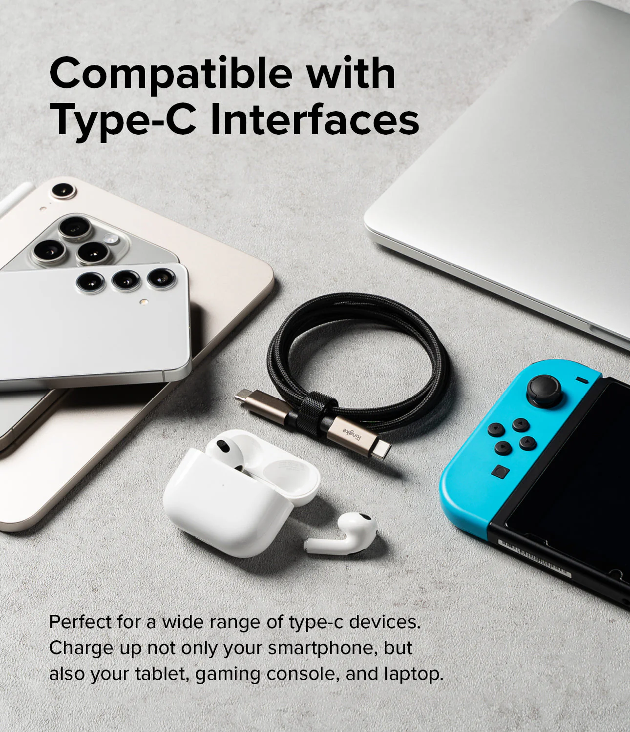 Ringke Fast Charging Basic Cable USB-C to USB-C - Image 6