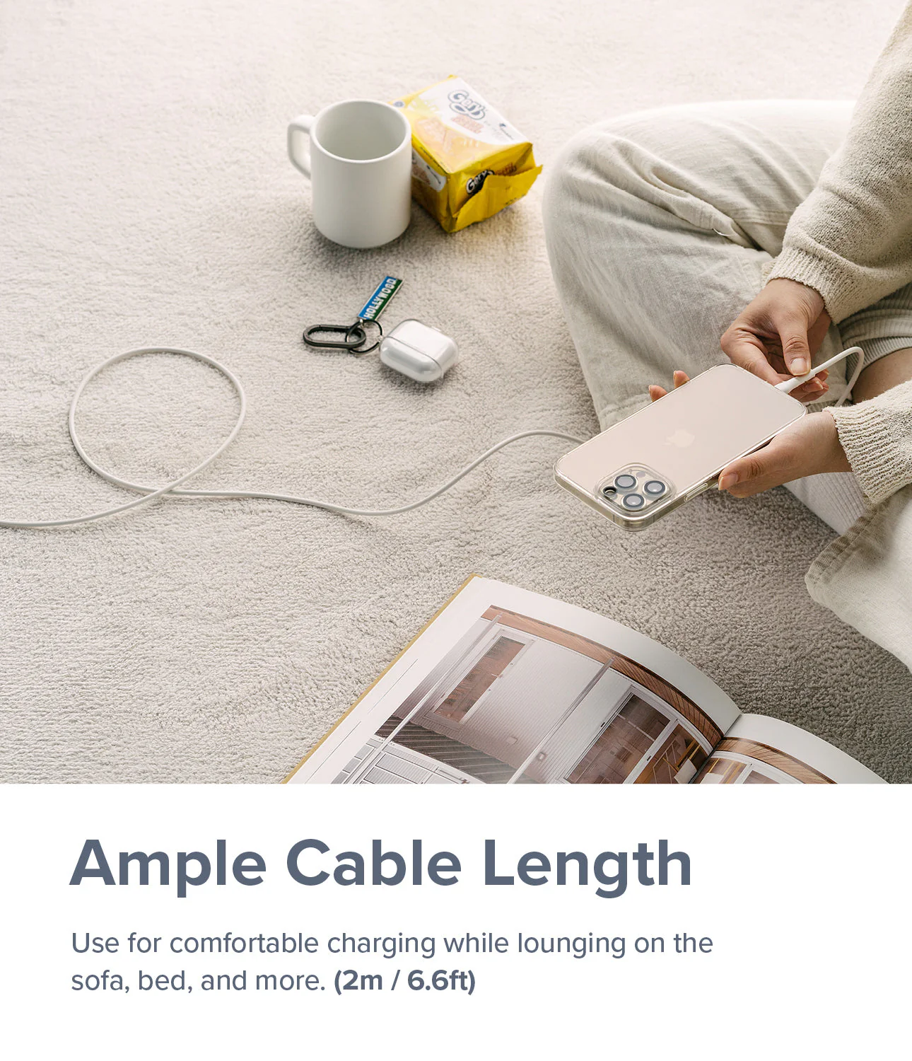 Ringke Fast Charging Pastel Cable - A Type-Lightning - Image 39