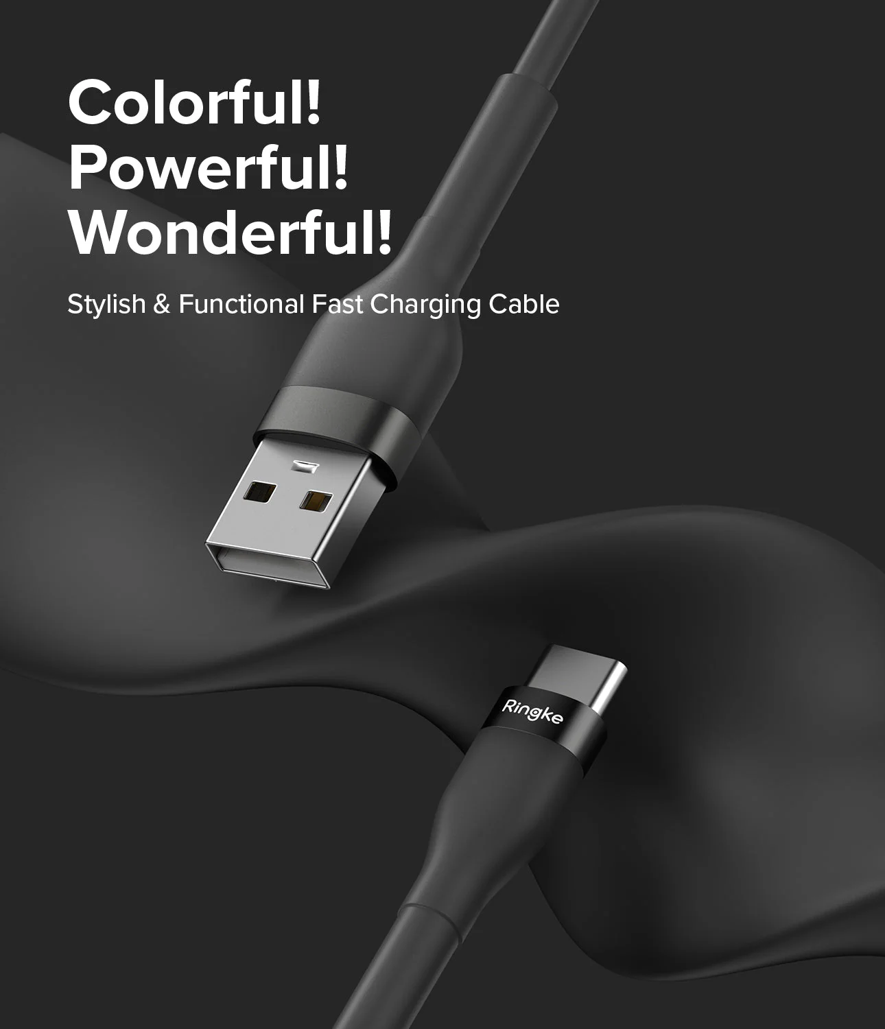 Ringke Fast Charging Pastel Cable - A Type-C Type - Image 5