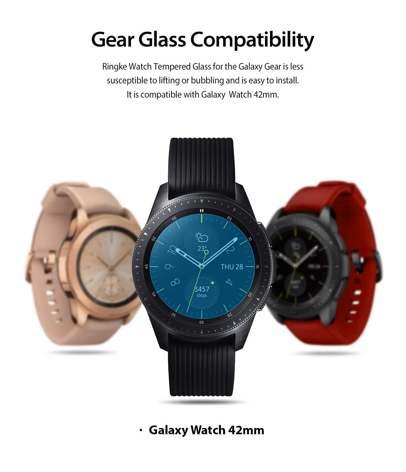 Galaxy Watch 42mm Screen Protector | Glass - Image 9
