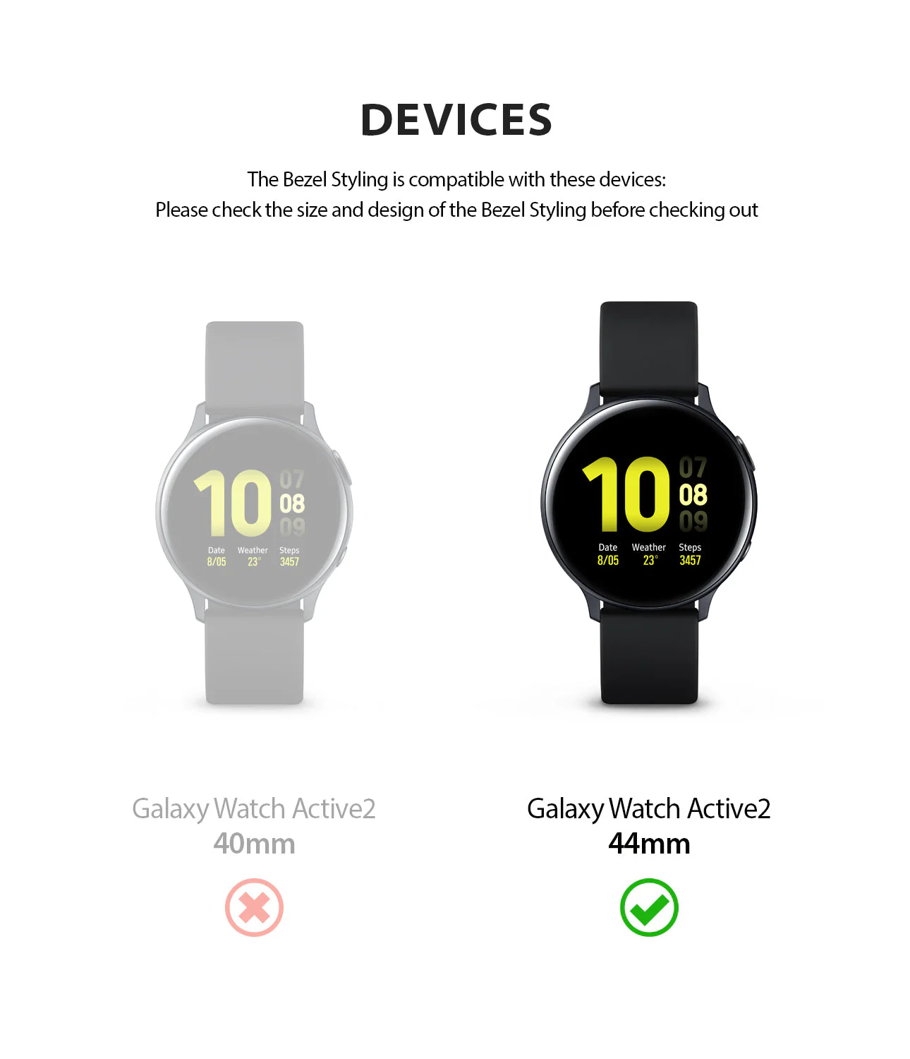 Galaxy Watch Active 2 (44mm) | Bezel Styling - Image 3