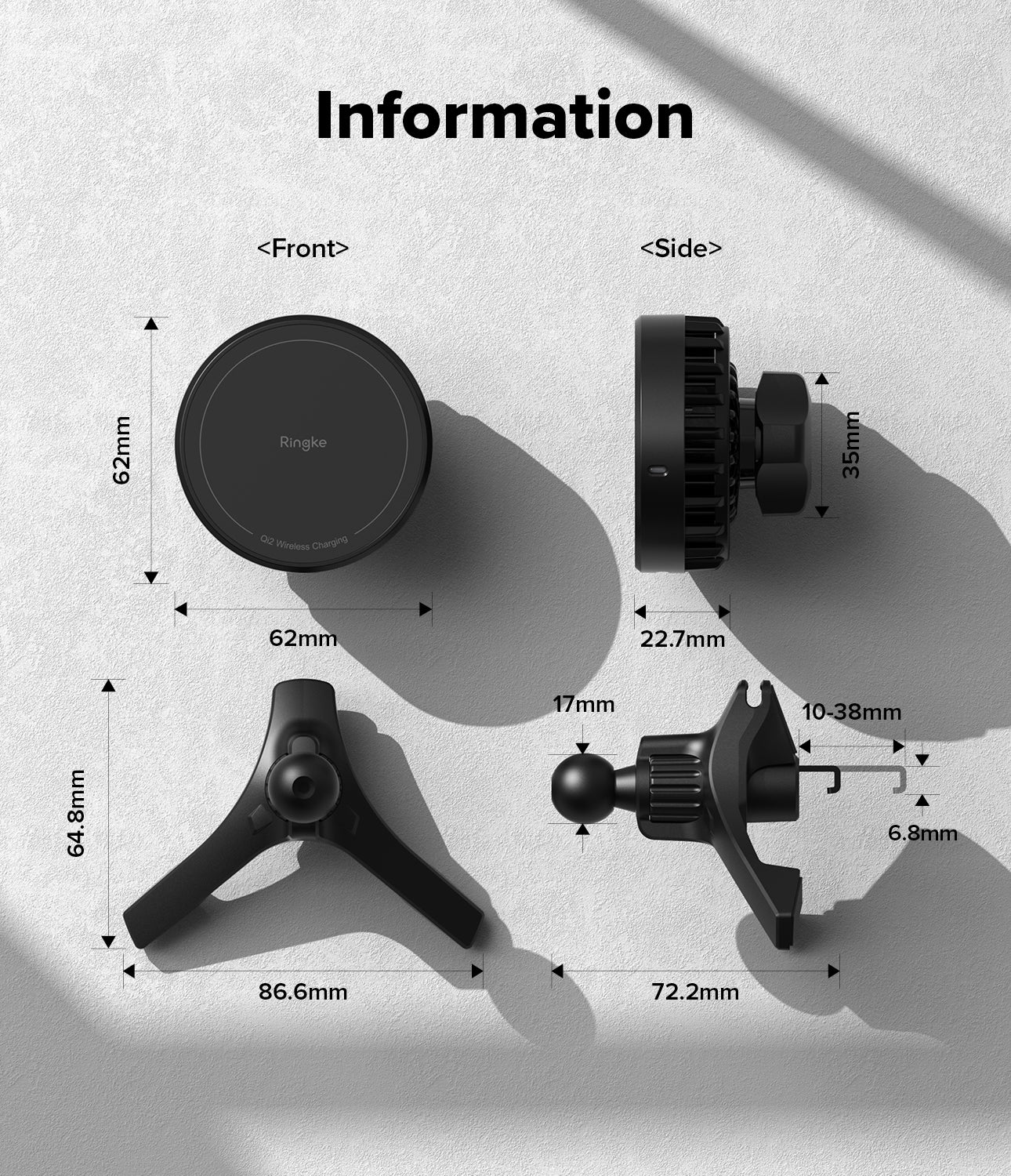 Qi2 Peltier Magnetic Car Charger Mount - Image 17