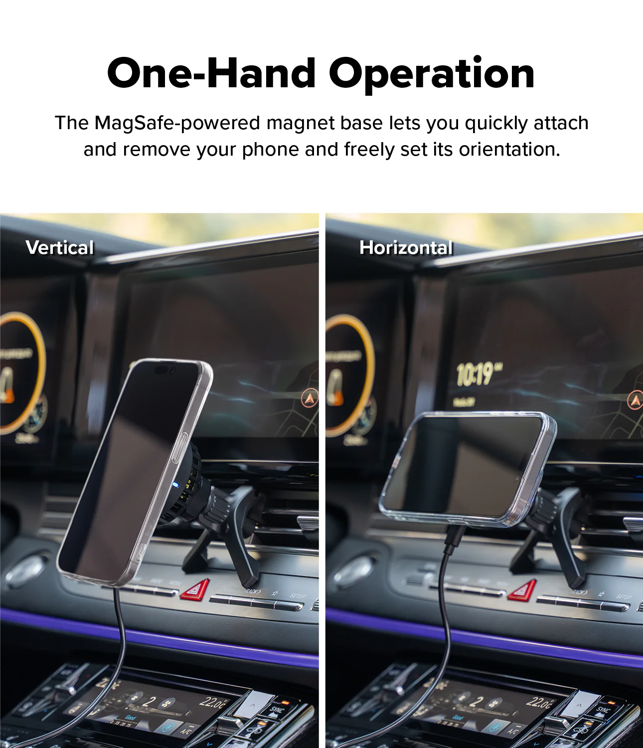 Qi2 Peltier Magnetic Car Charger Mount - Image 8