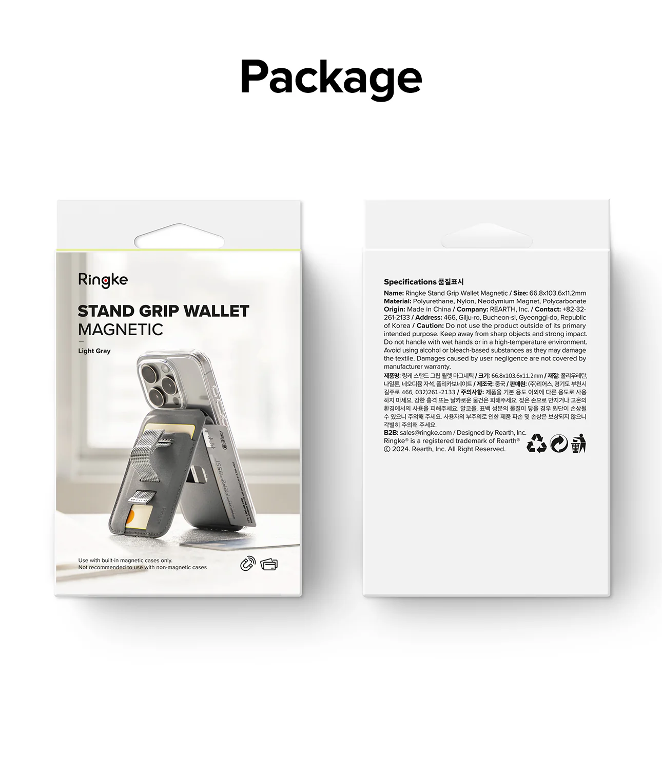 Card Holder | Stand Grip Magnetic Card Holder Wallet - Image 12