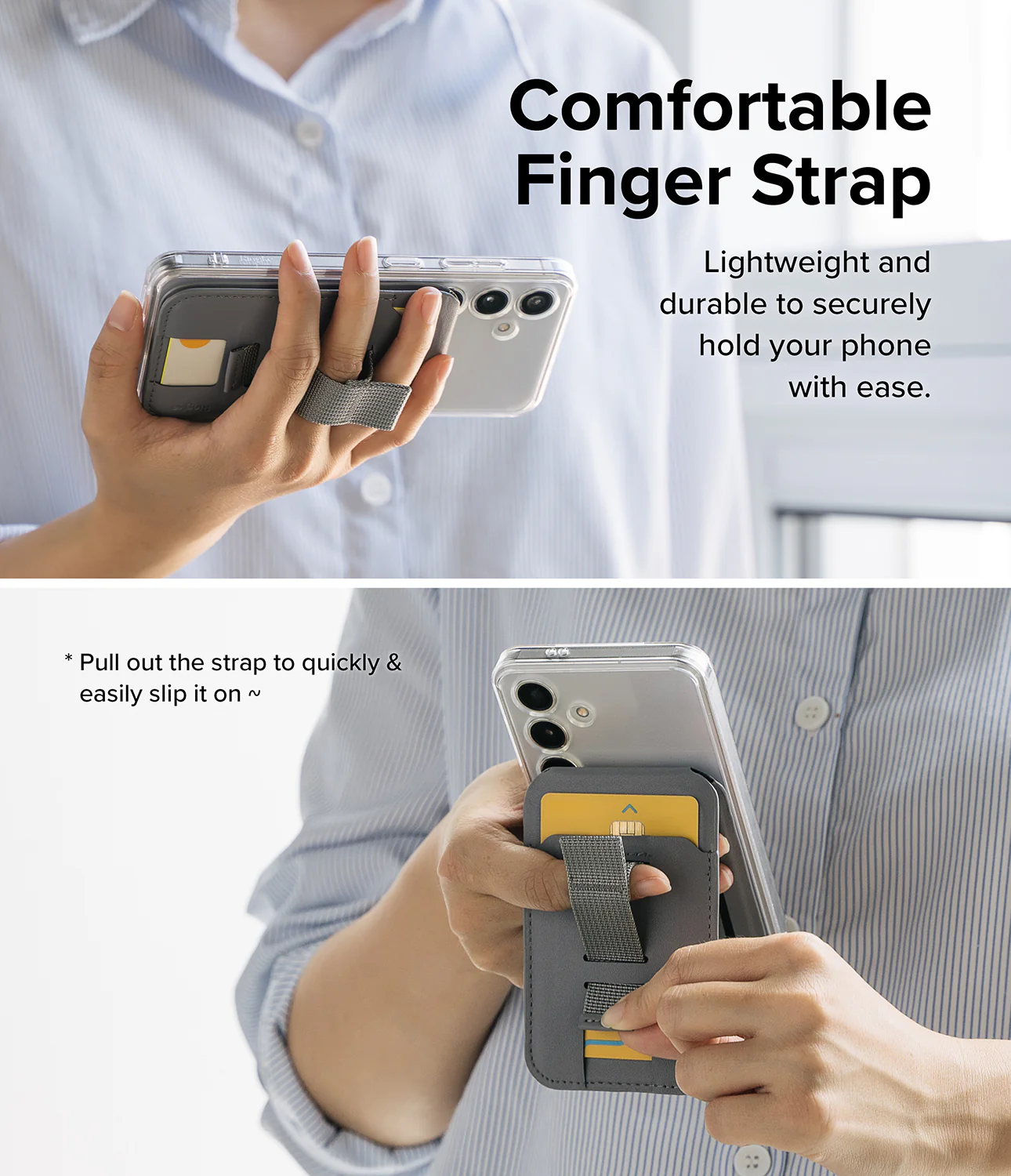 Card Holder | Stand Grip Magnetic Card Holder Wallet - Image 7